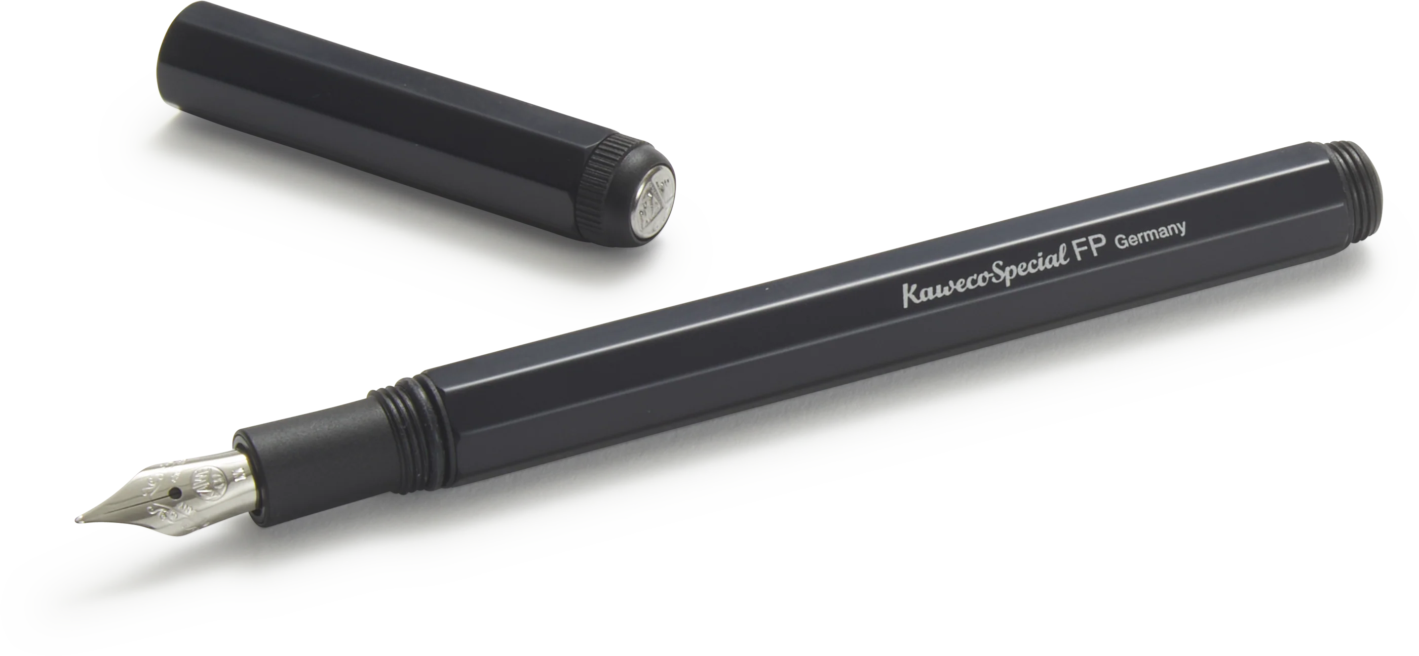 Black Aluminium Kaweco Special Long Fountain Pen