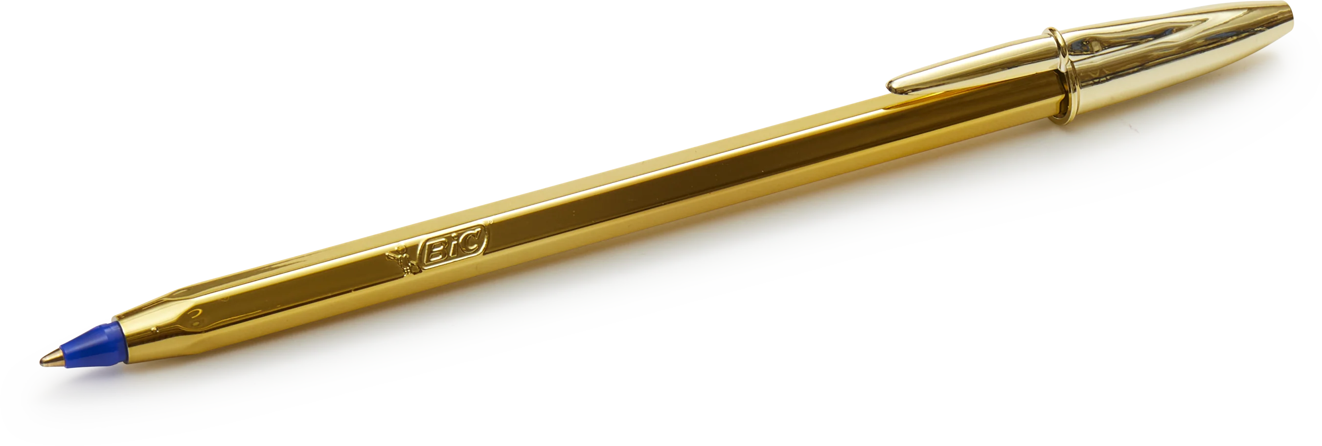 Anniversary Special Edition Gold Ballpoint Pen, Blue Ink
