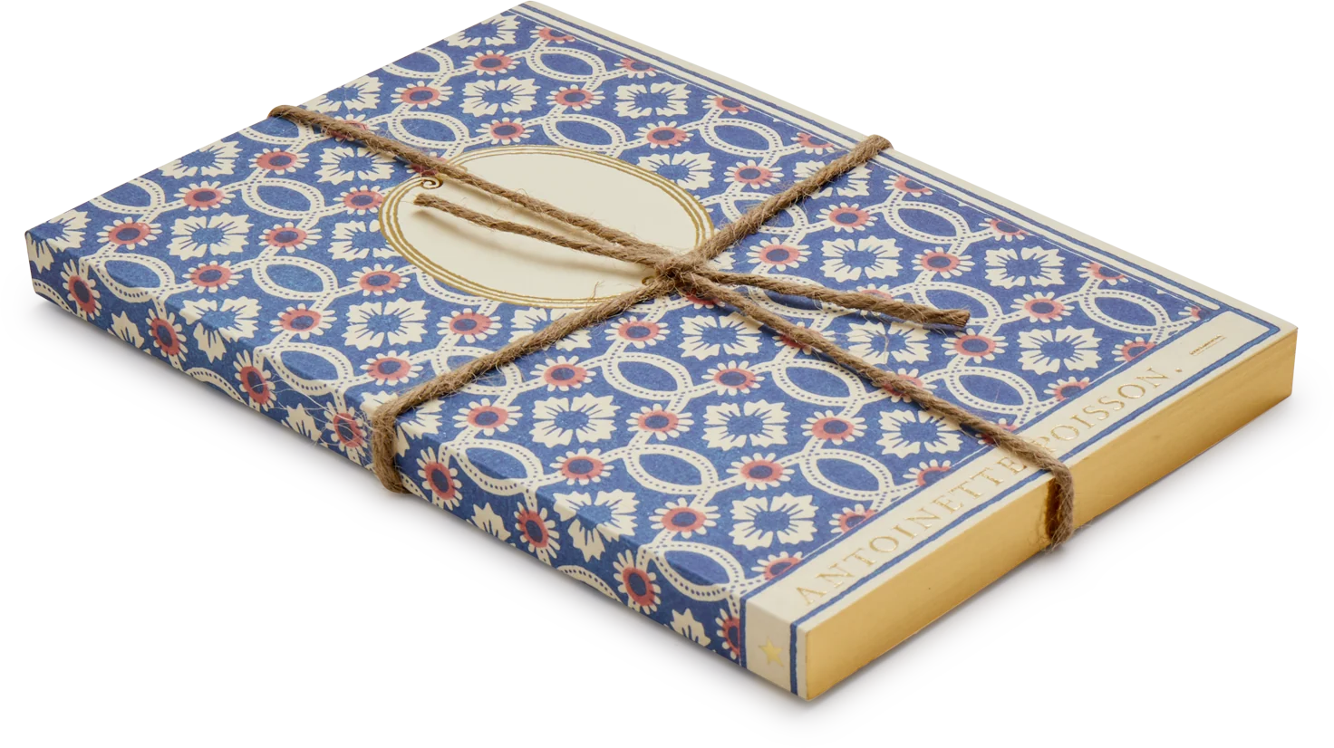 Antoinette Poisson Medium Notebook - Fleurs & Entrelacs