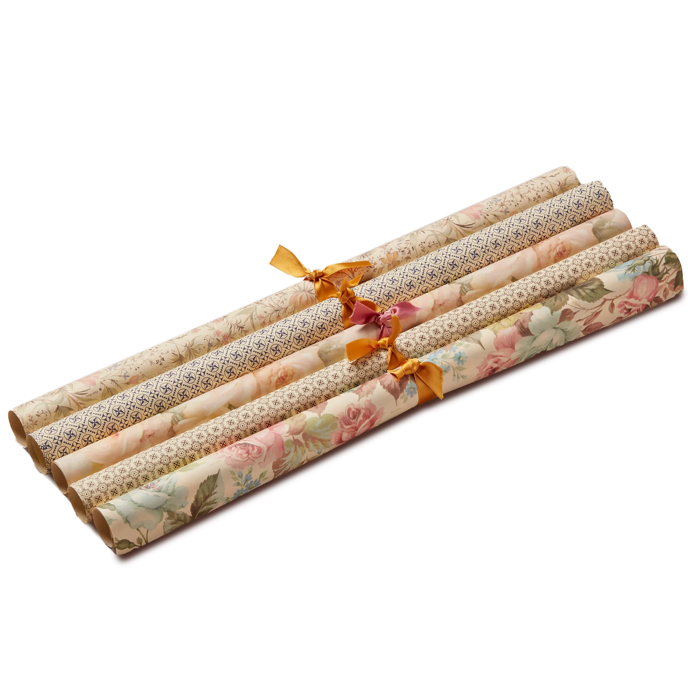 5 Wrapping Papers, 70s Pastels
