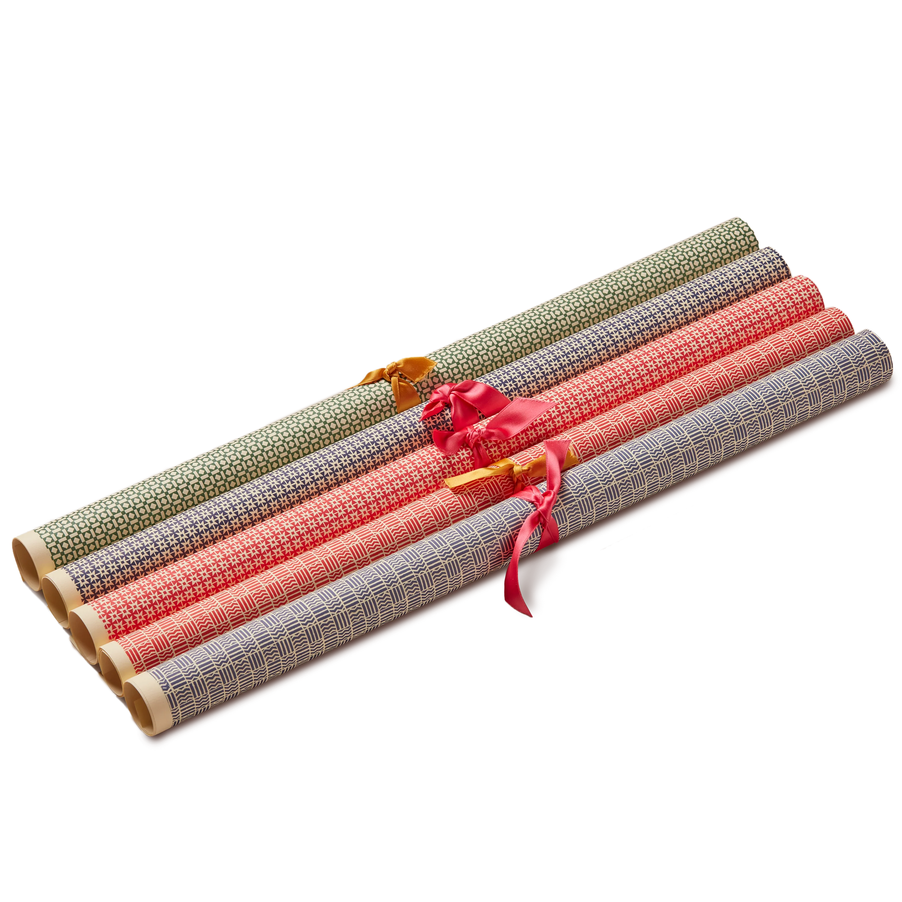 5 Wrapping Papers, Geometric No.1