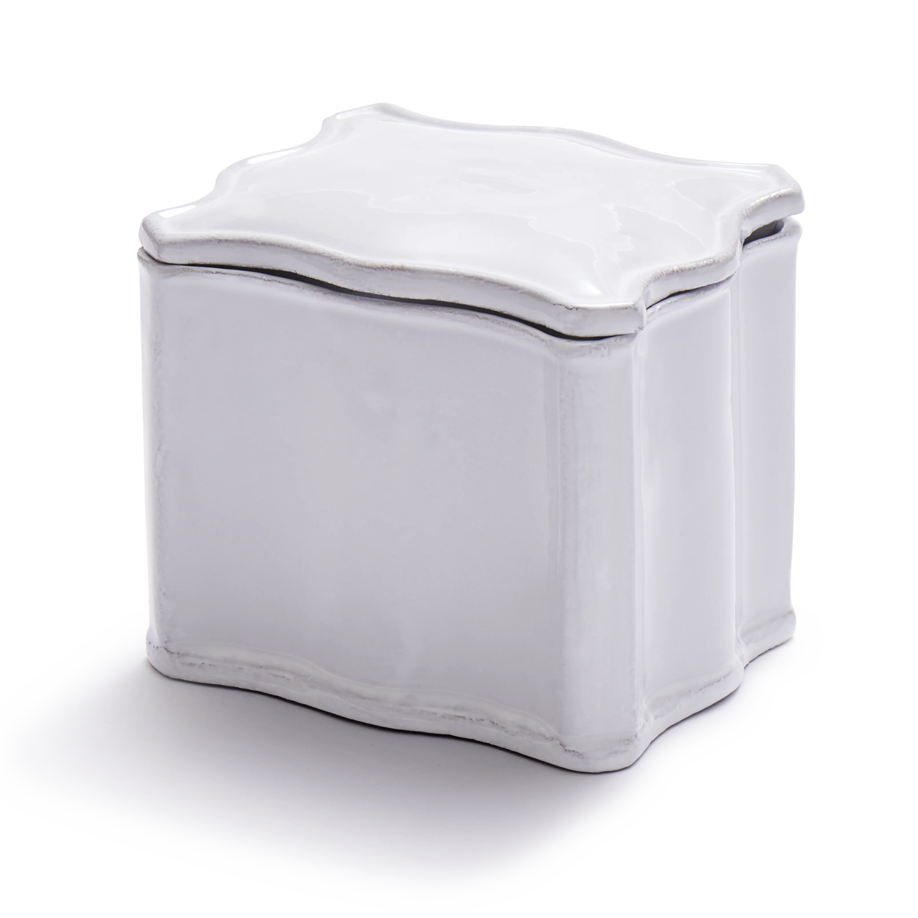 Astier de Villatte Ceramic Box, Boite Colbert