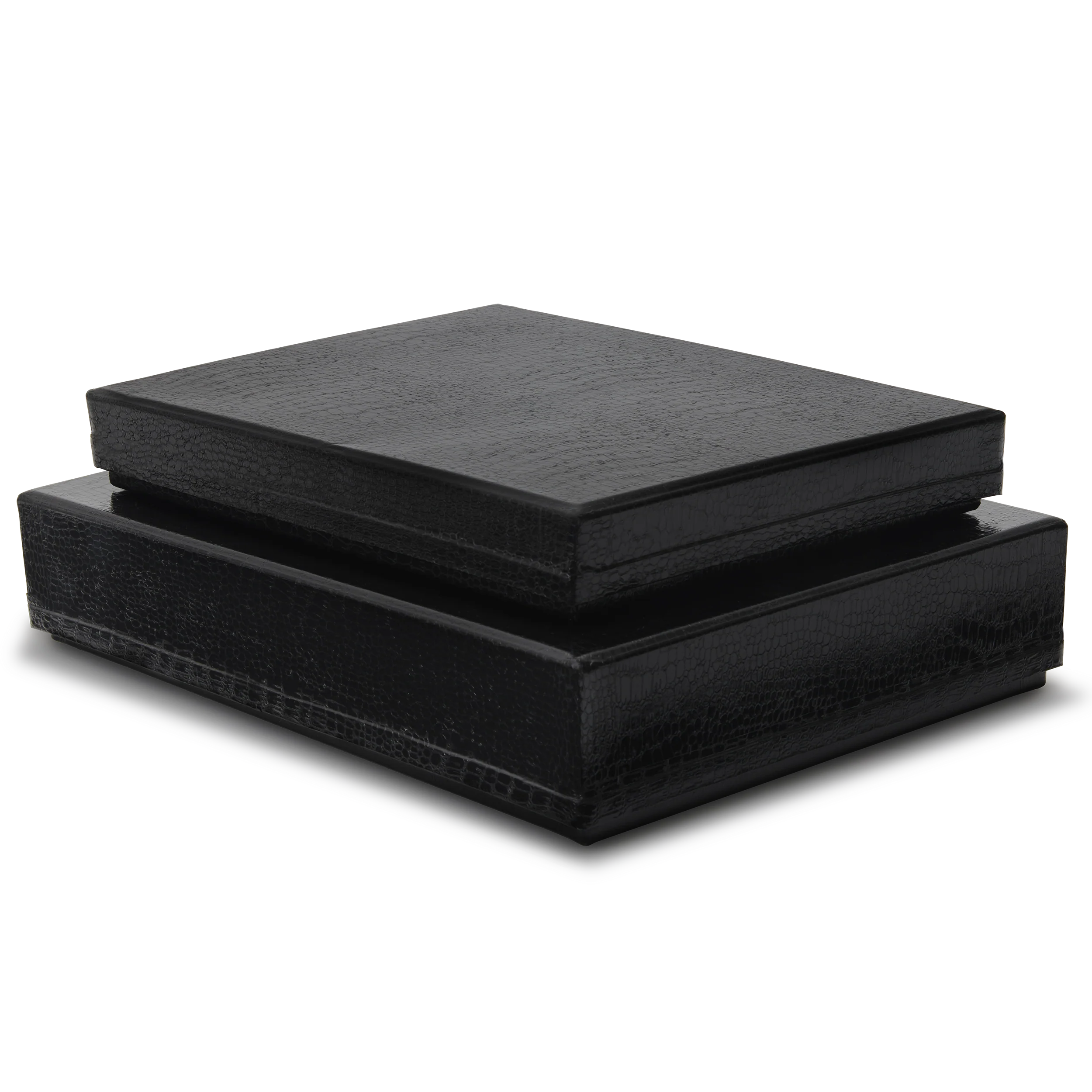 Black Croc Storage Box - Image 2