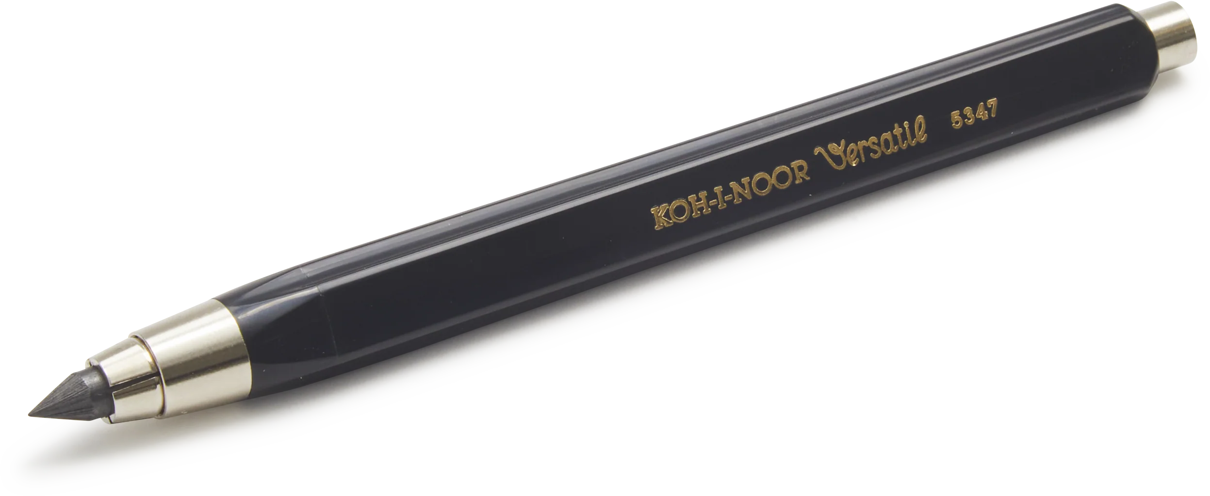 Black Koh-I-Noor 5347 5.6mm Mechanical Clutch Pencil