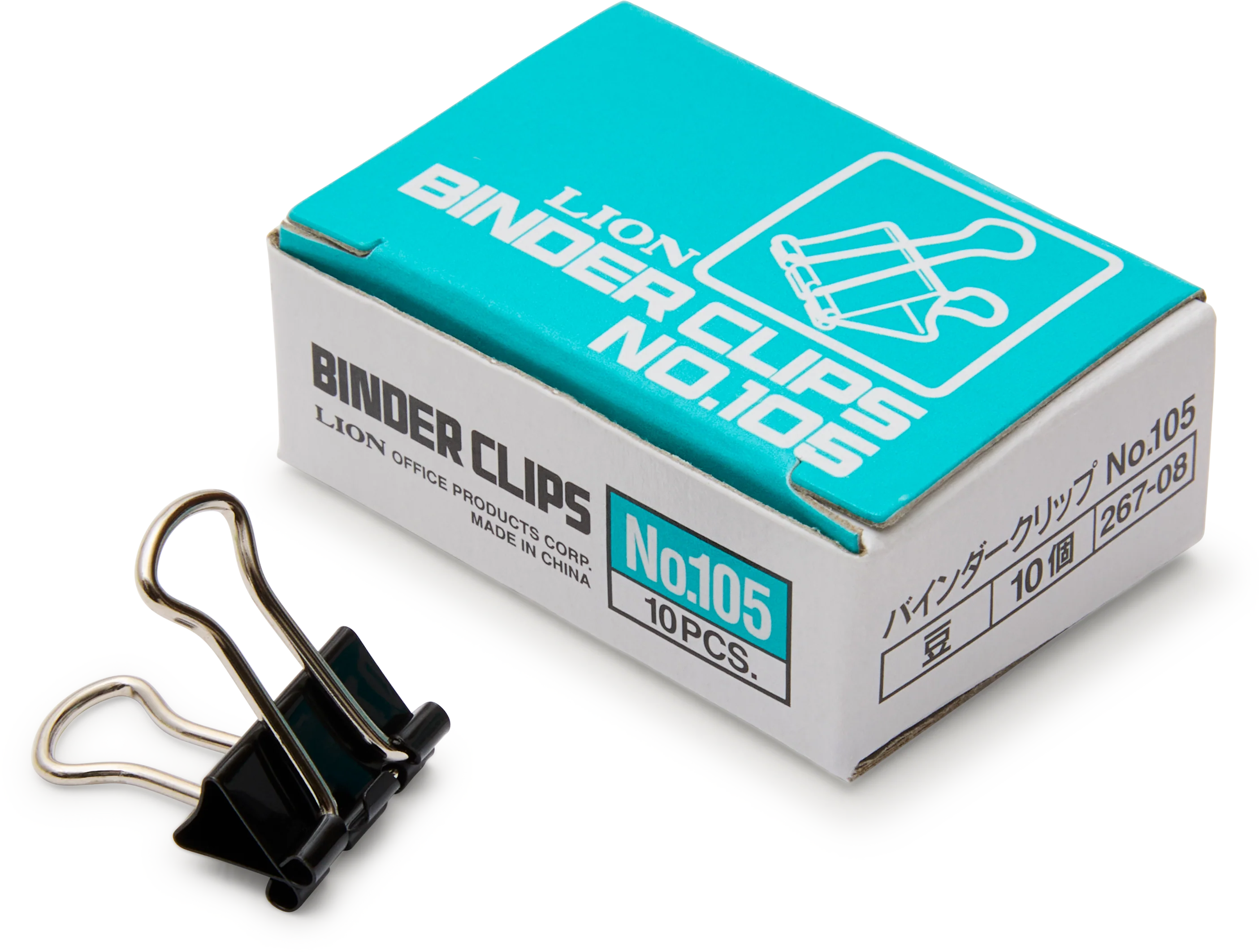 Black Oxide Binder Clips