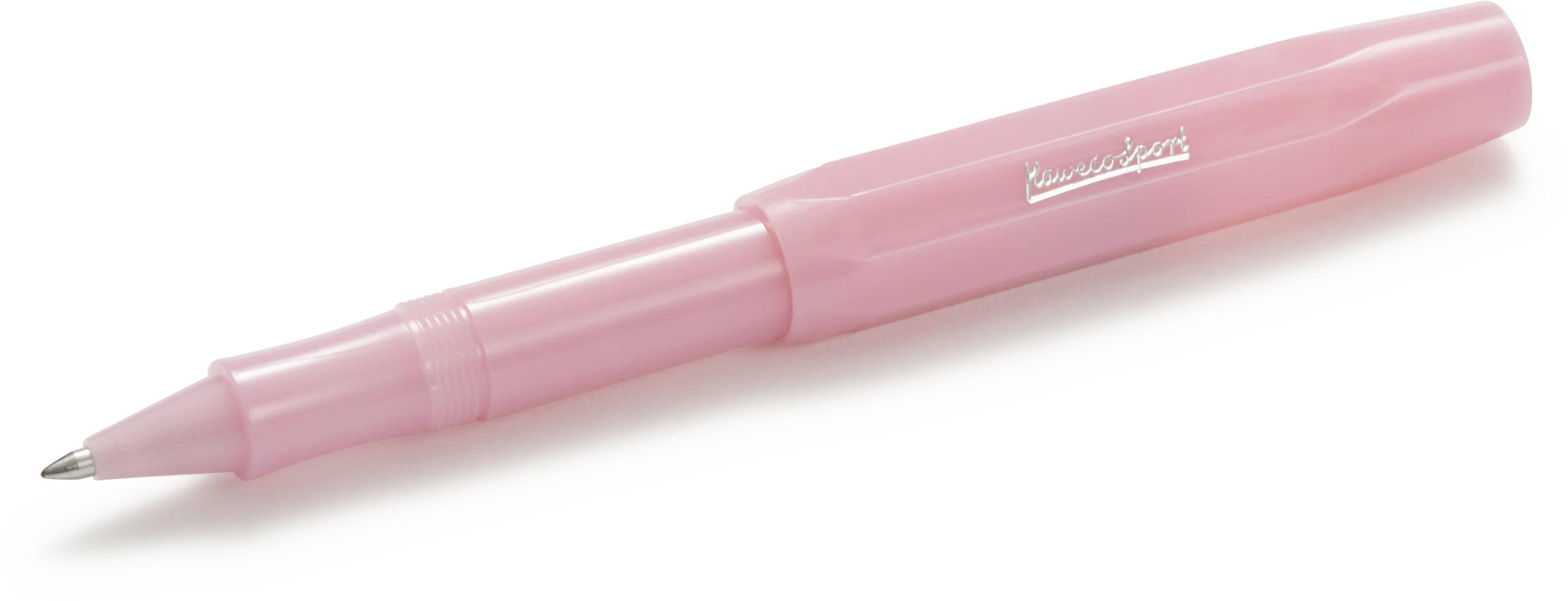Blush Pitaya Pink Kaweco Frosted Sport Rollerball Pen