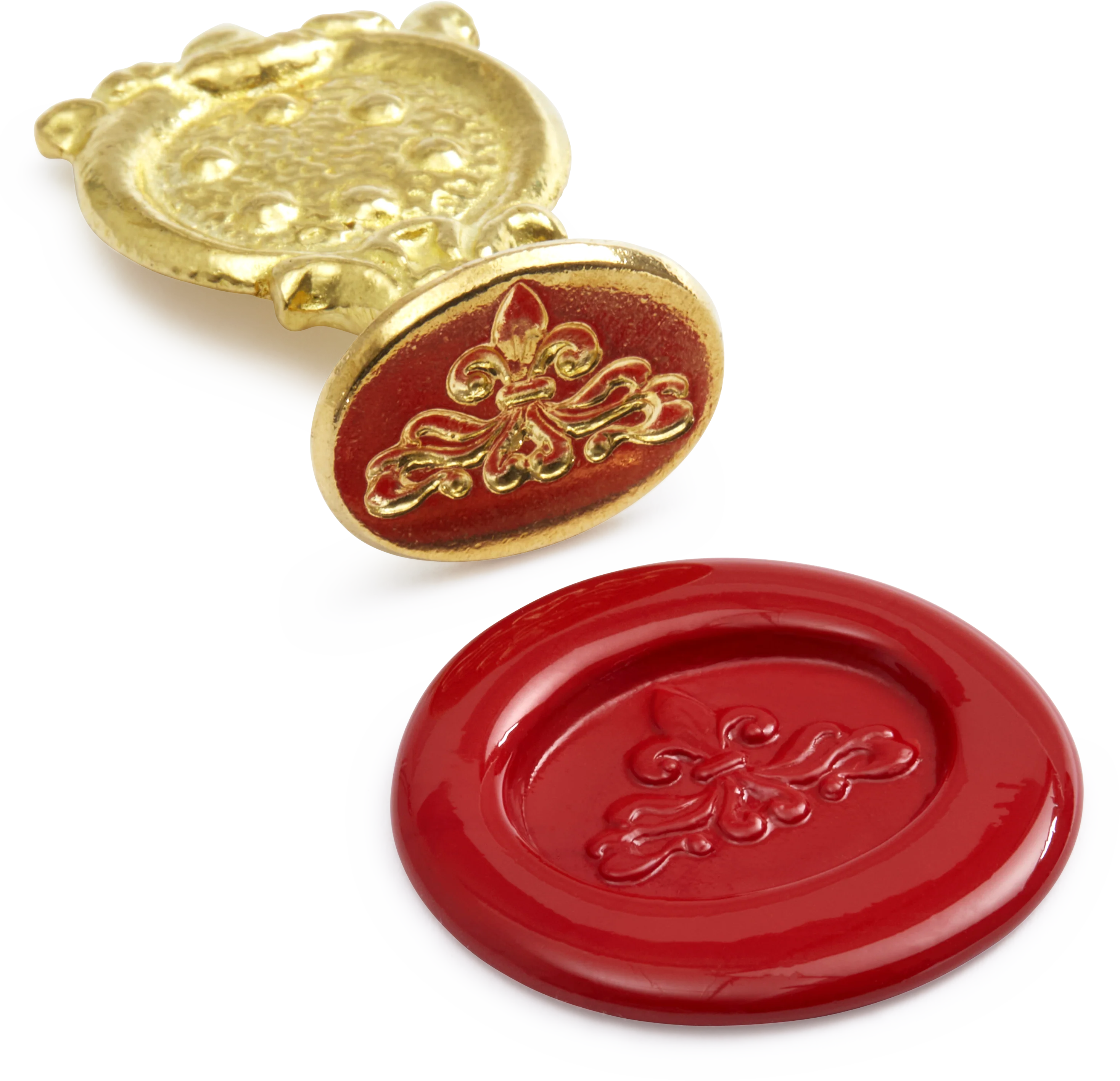 Brass Wax Seal, Fleur De Lys