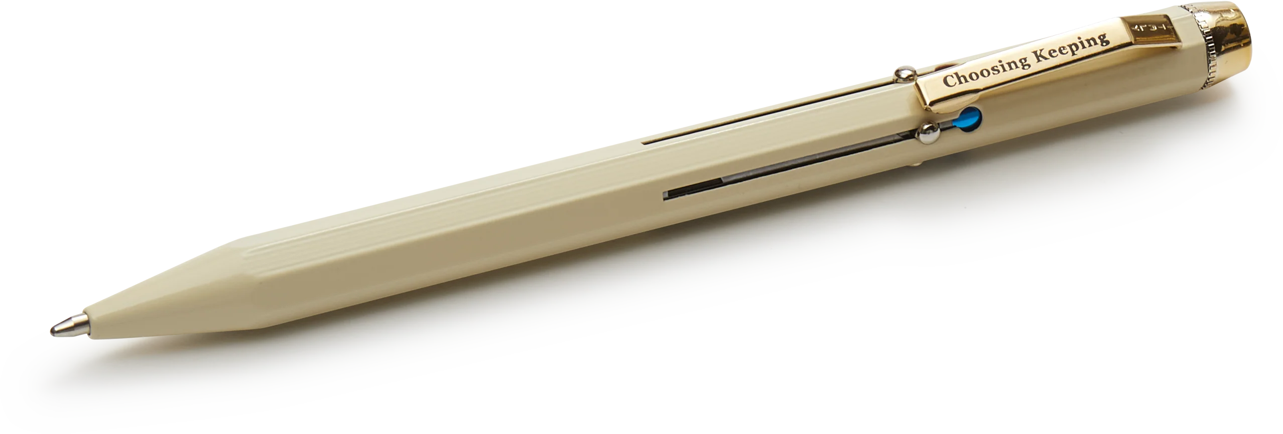 Buttermilk Metal 4 Colour Ballpoint Pen