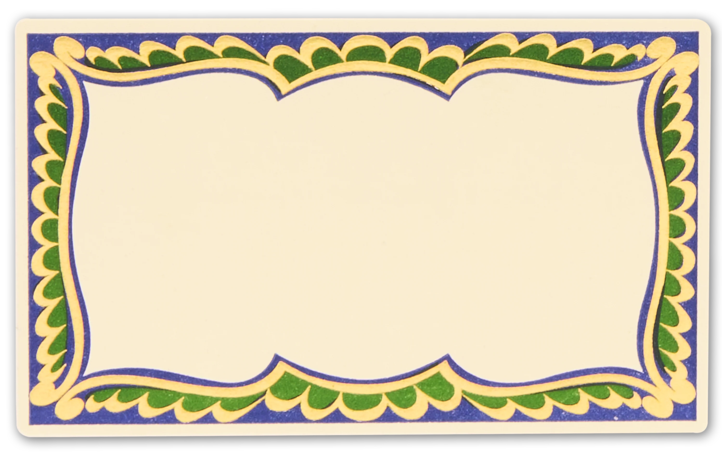 Choosing Keeping Gold Foiled Traditional Decorative Labels - Image 3