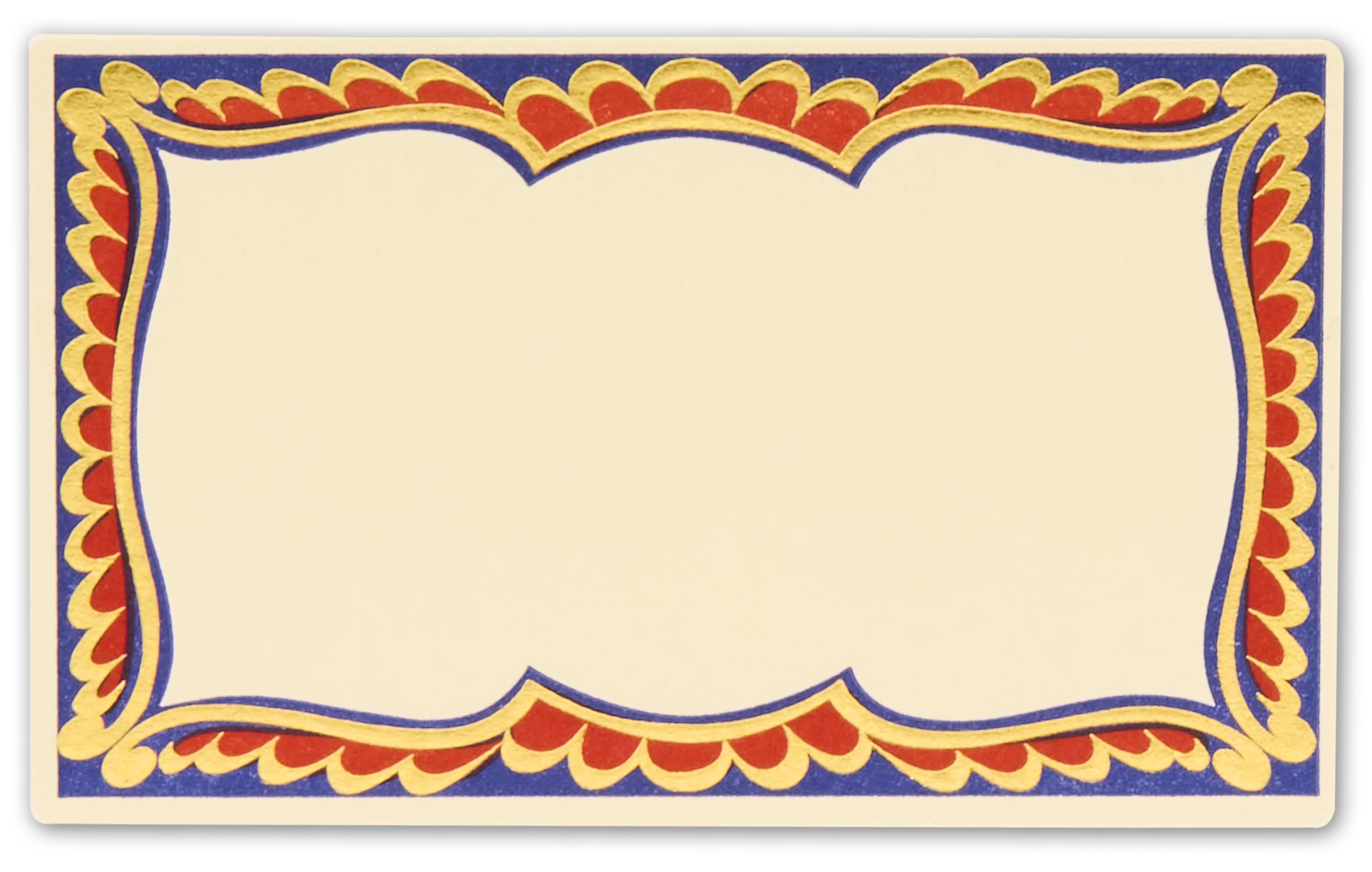 Choosing Keeping Gold Foiled Traditional Decorative Labels - Image 6