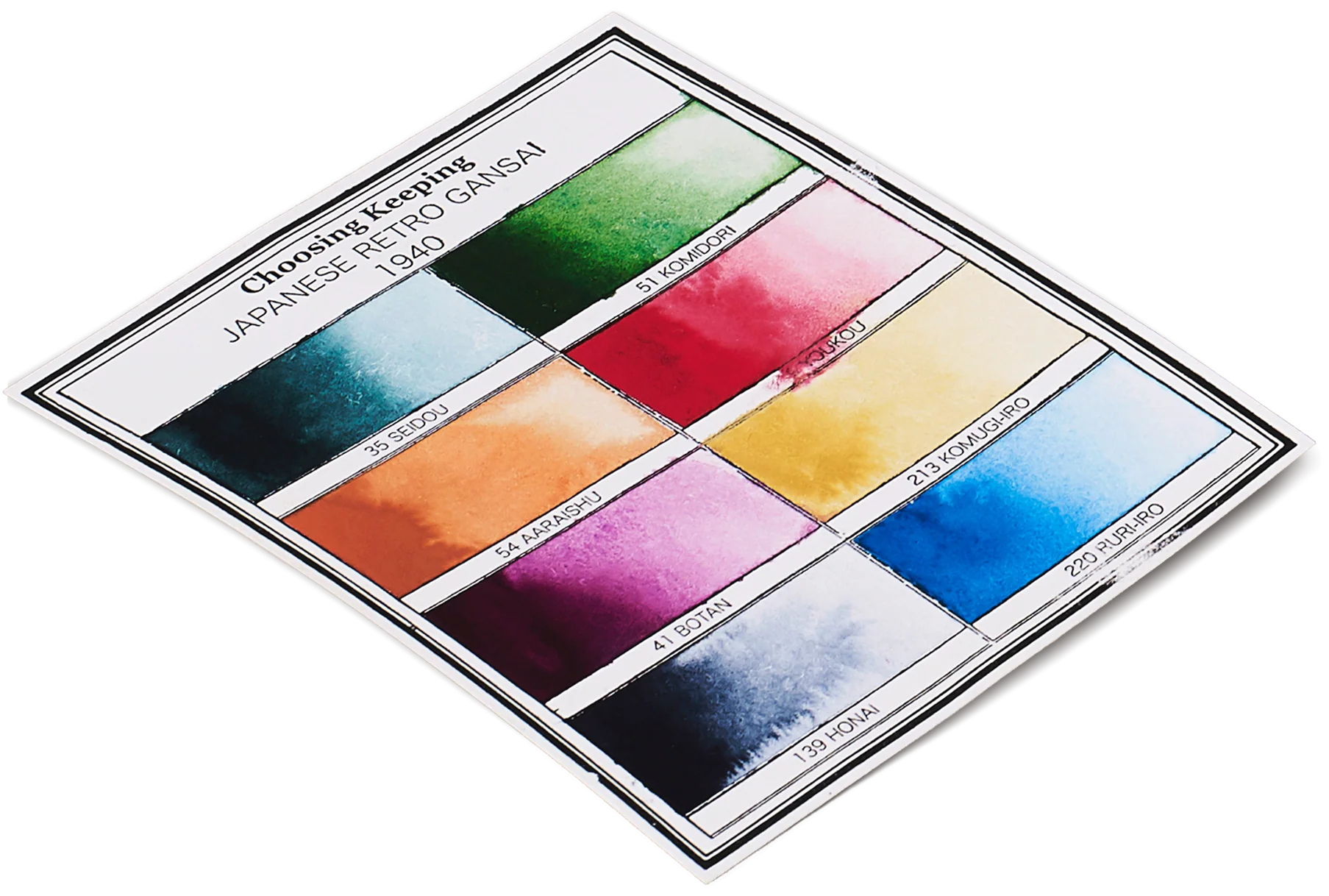 Choosing Keeping Retro Watercolour Set, 1940s - Image 2