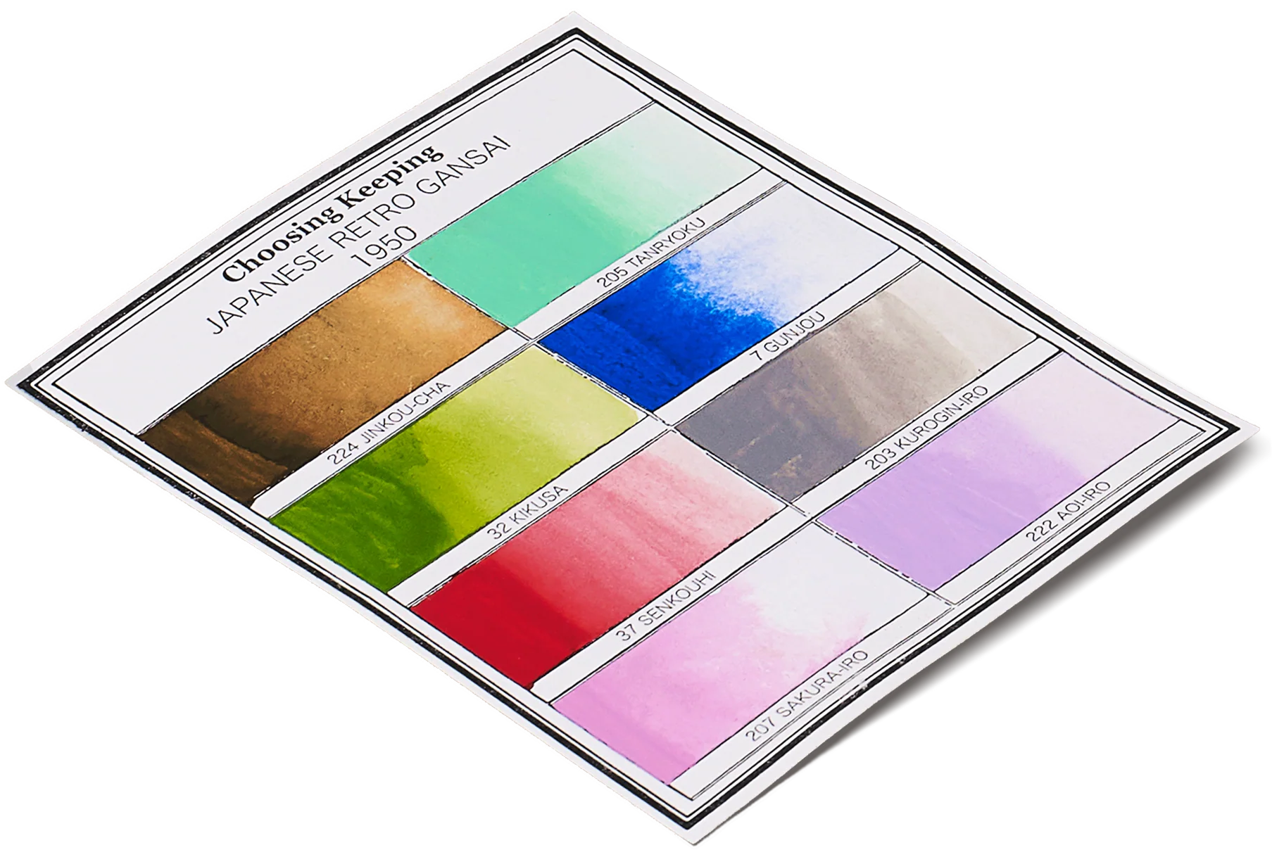 Choosing Keeping Retro Watercolour Set, 1950s - Image 2