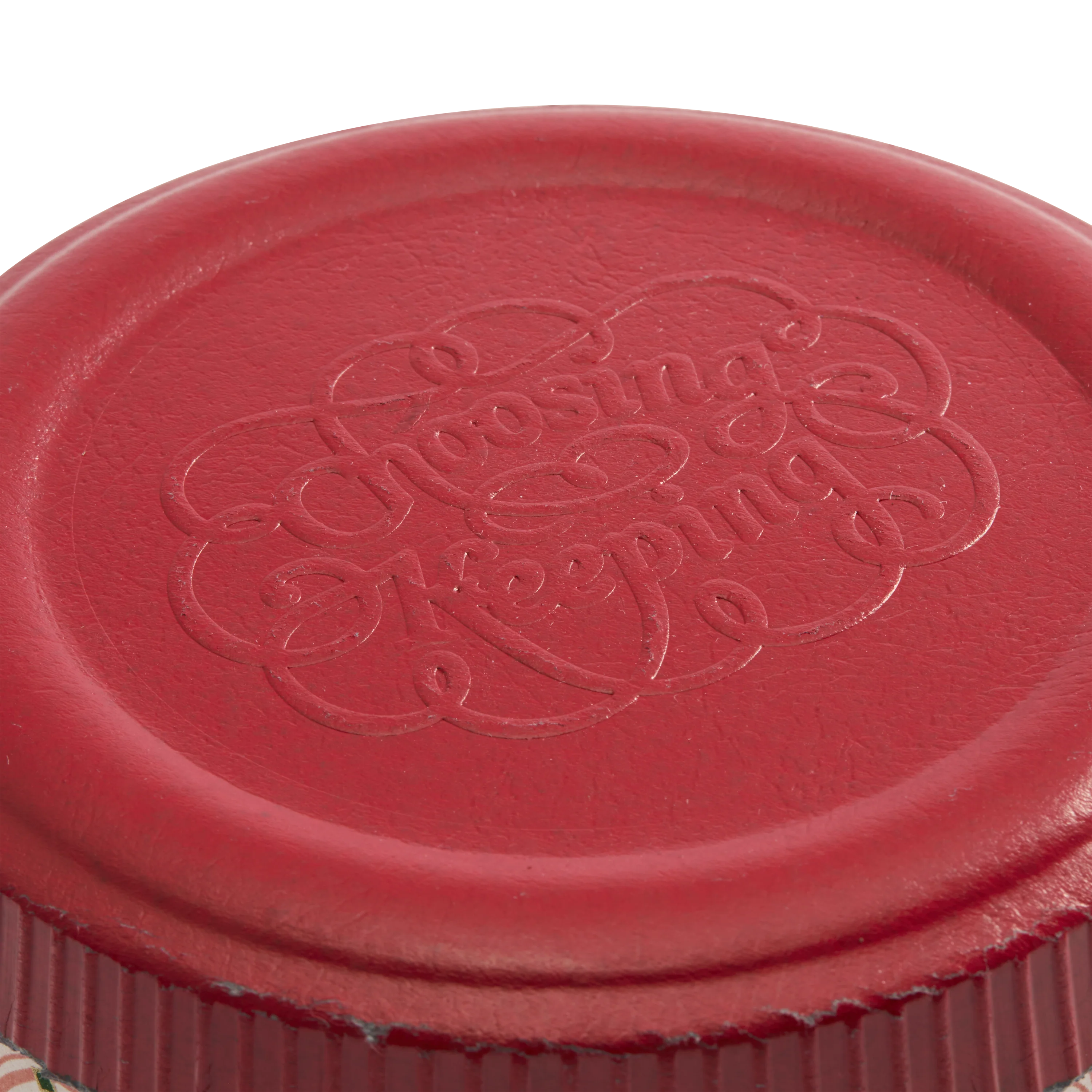 Choosing Keeping Round Gift Box, Pink and Red - Image 2