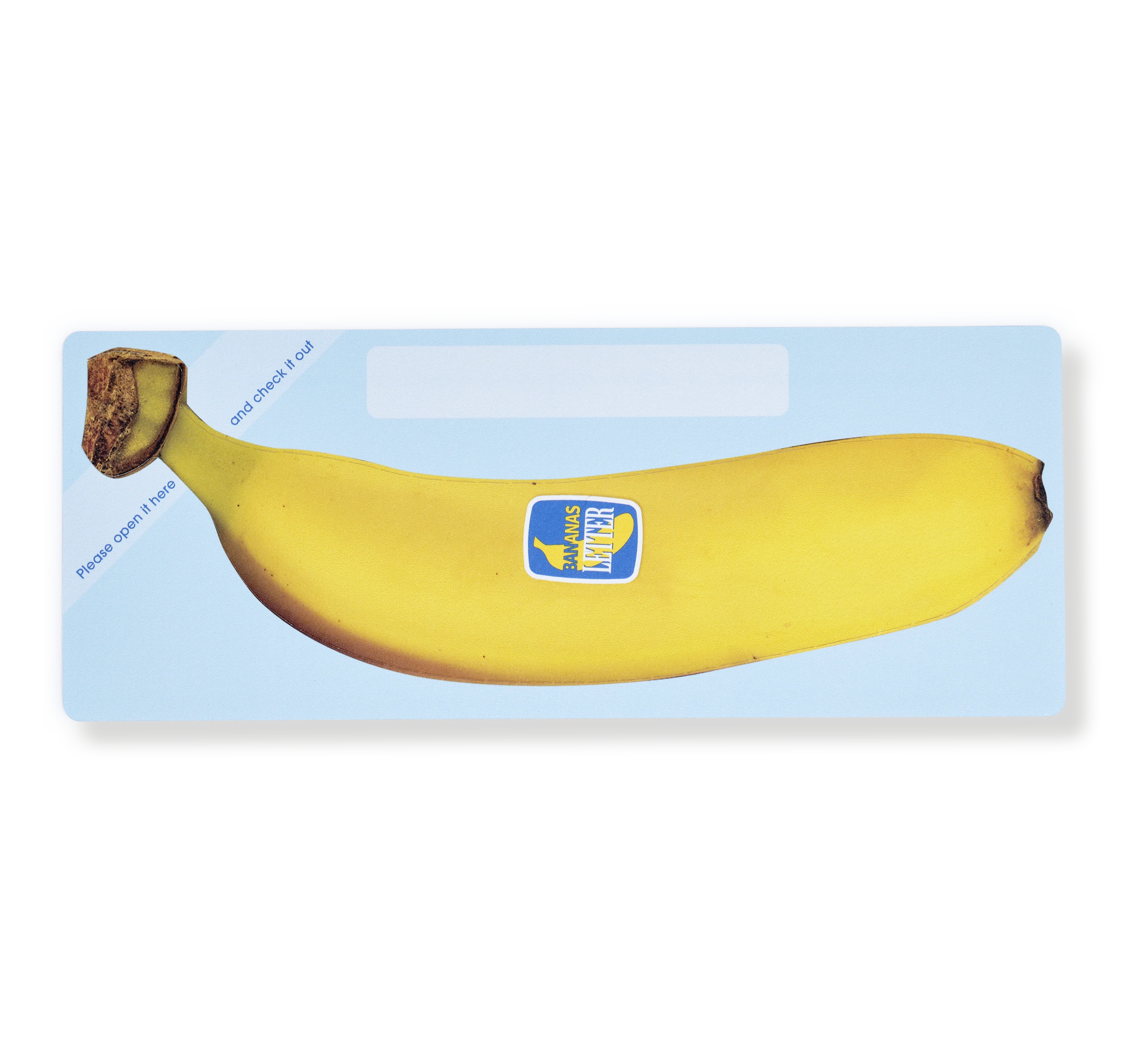 Faux Banana Greeting Card