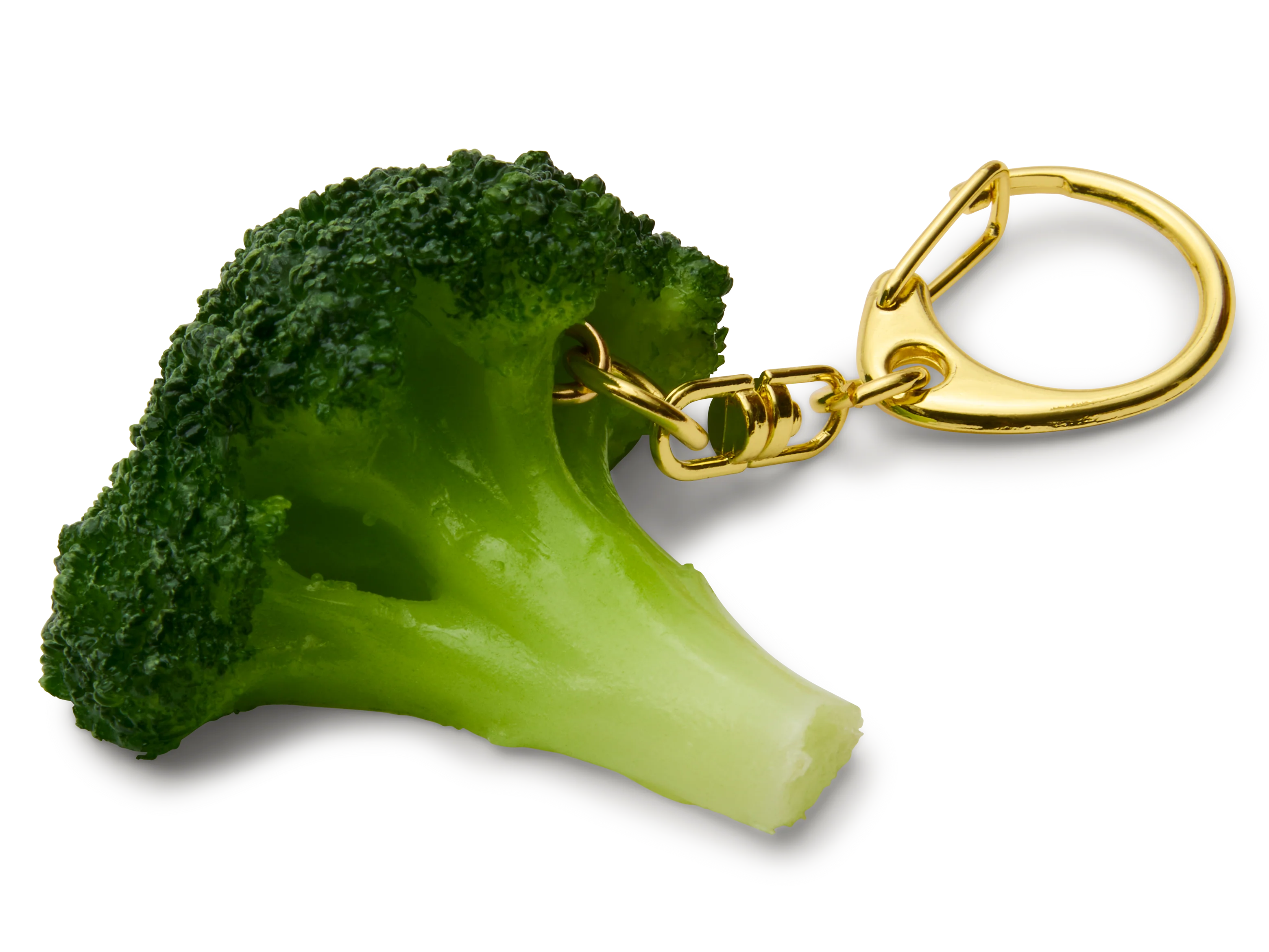 Faux Broccoli Keyring