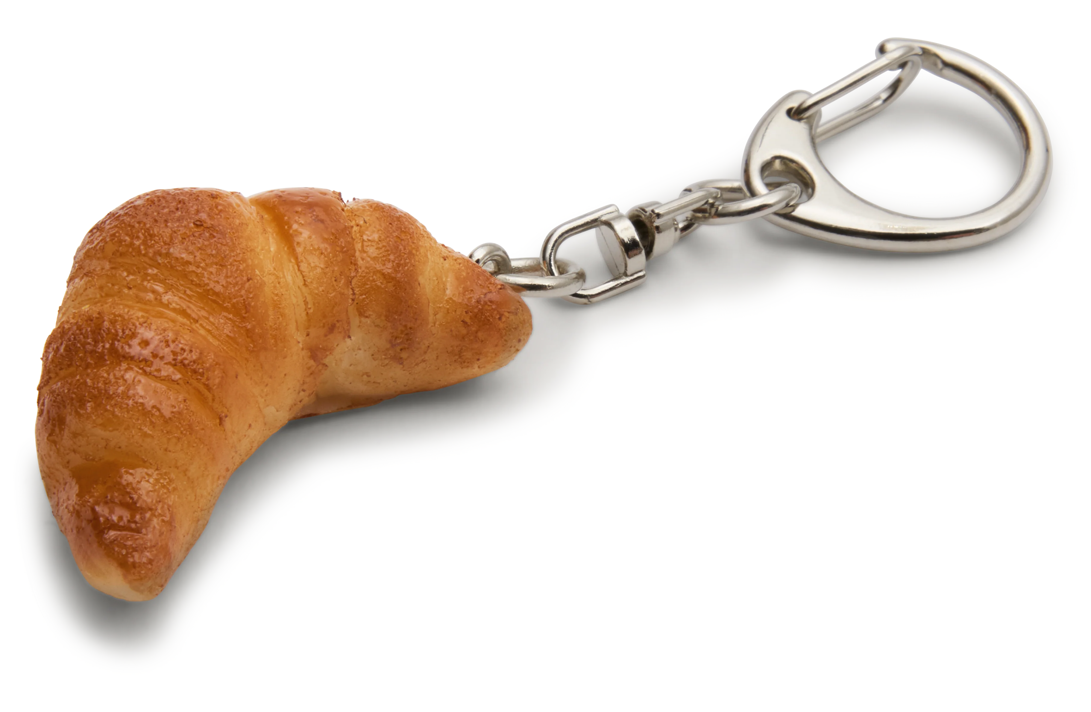 Faux Croissant Keyring