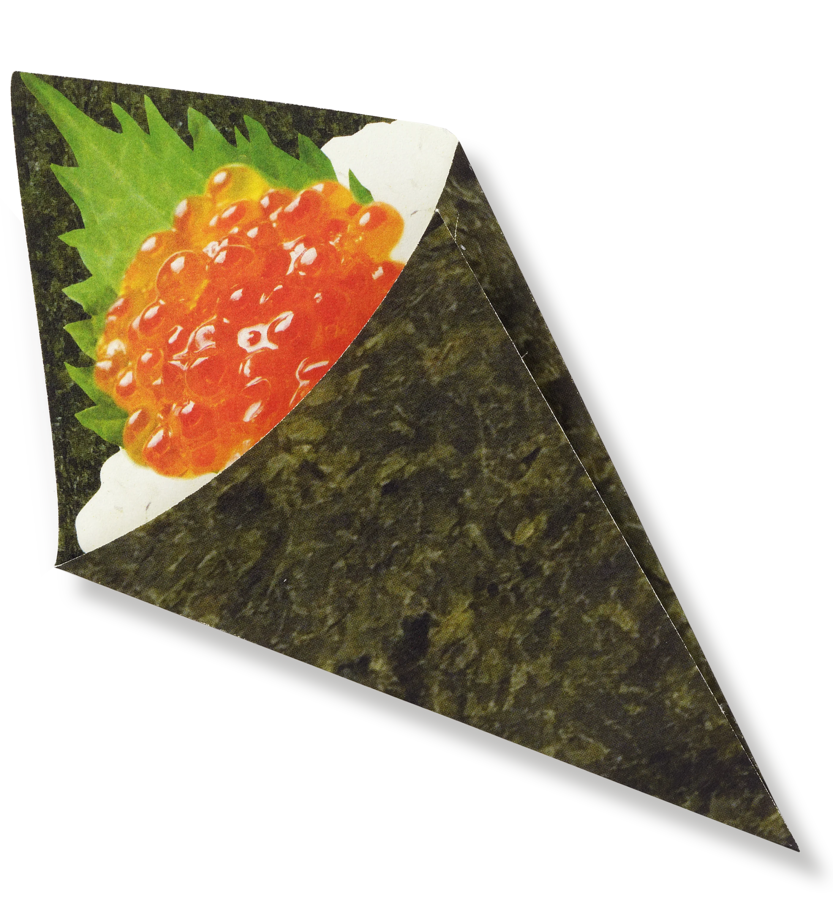 Faux Sushi Temaki Handroll Greeting Card - Image 2