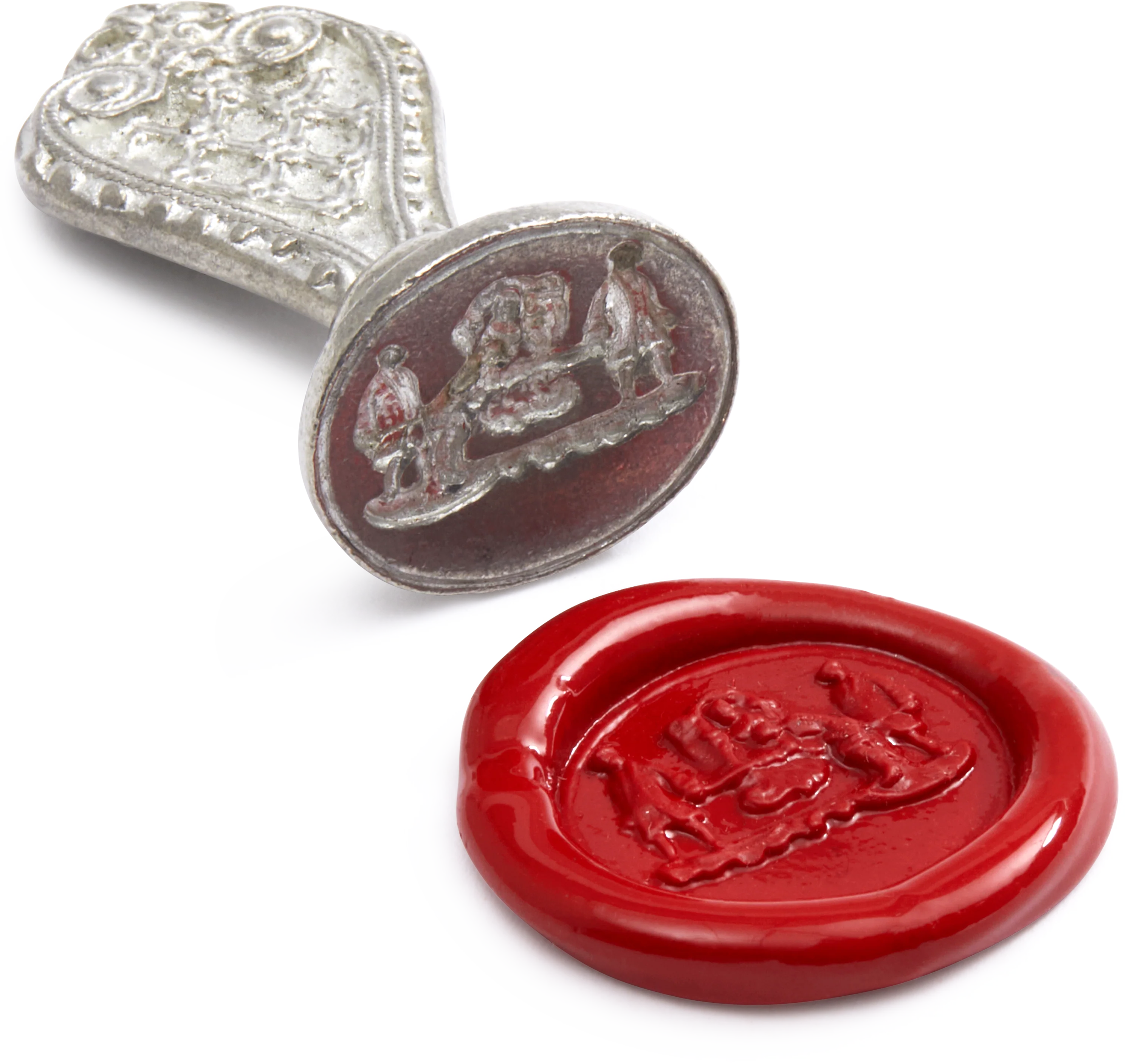 French Wax Seal, Georgian Sedan Chair