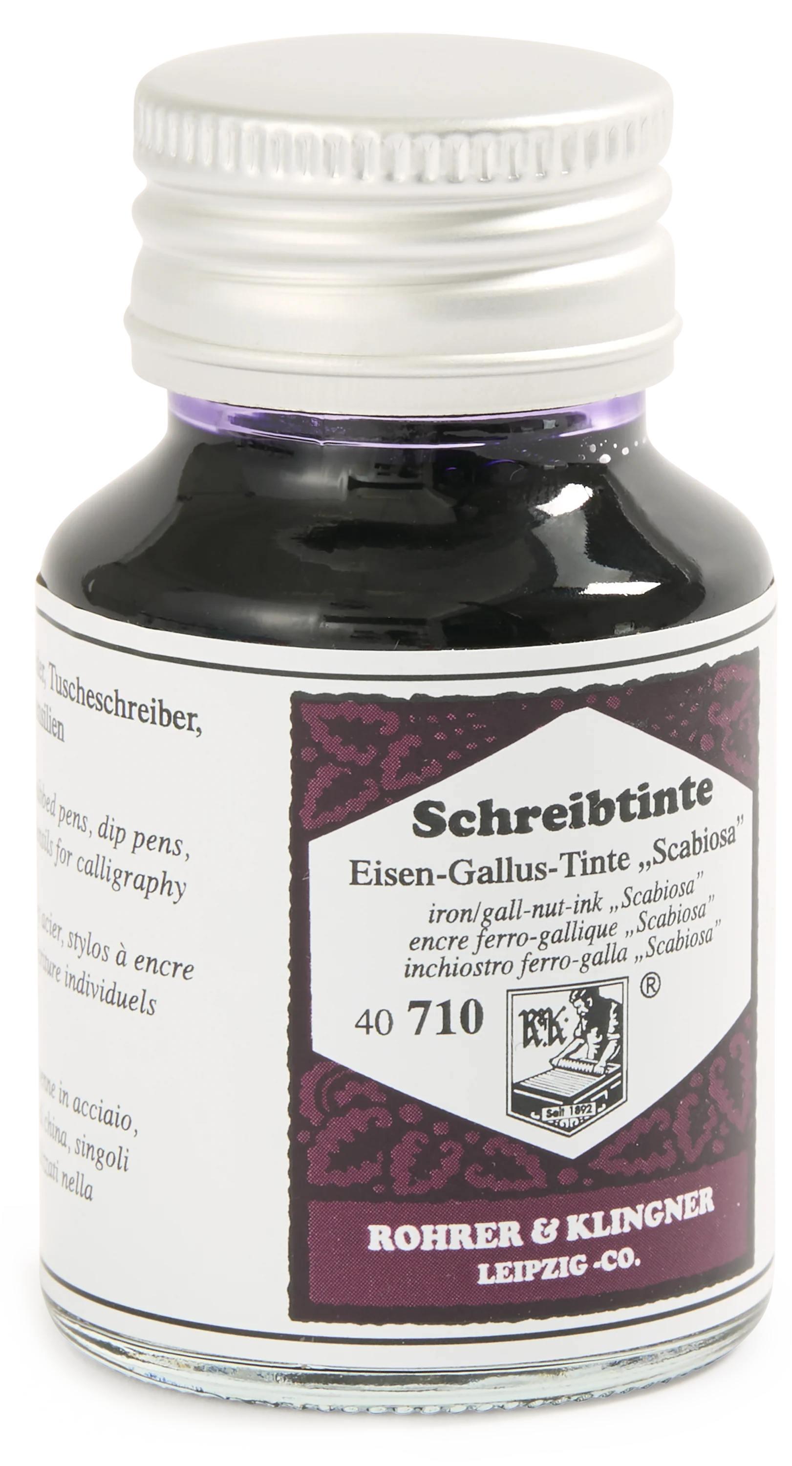German Scabiosa Fountain Pen Ink Bottle, 50ml