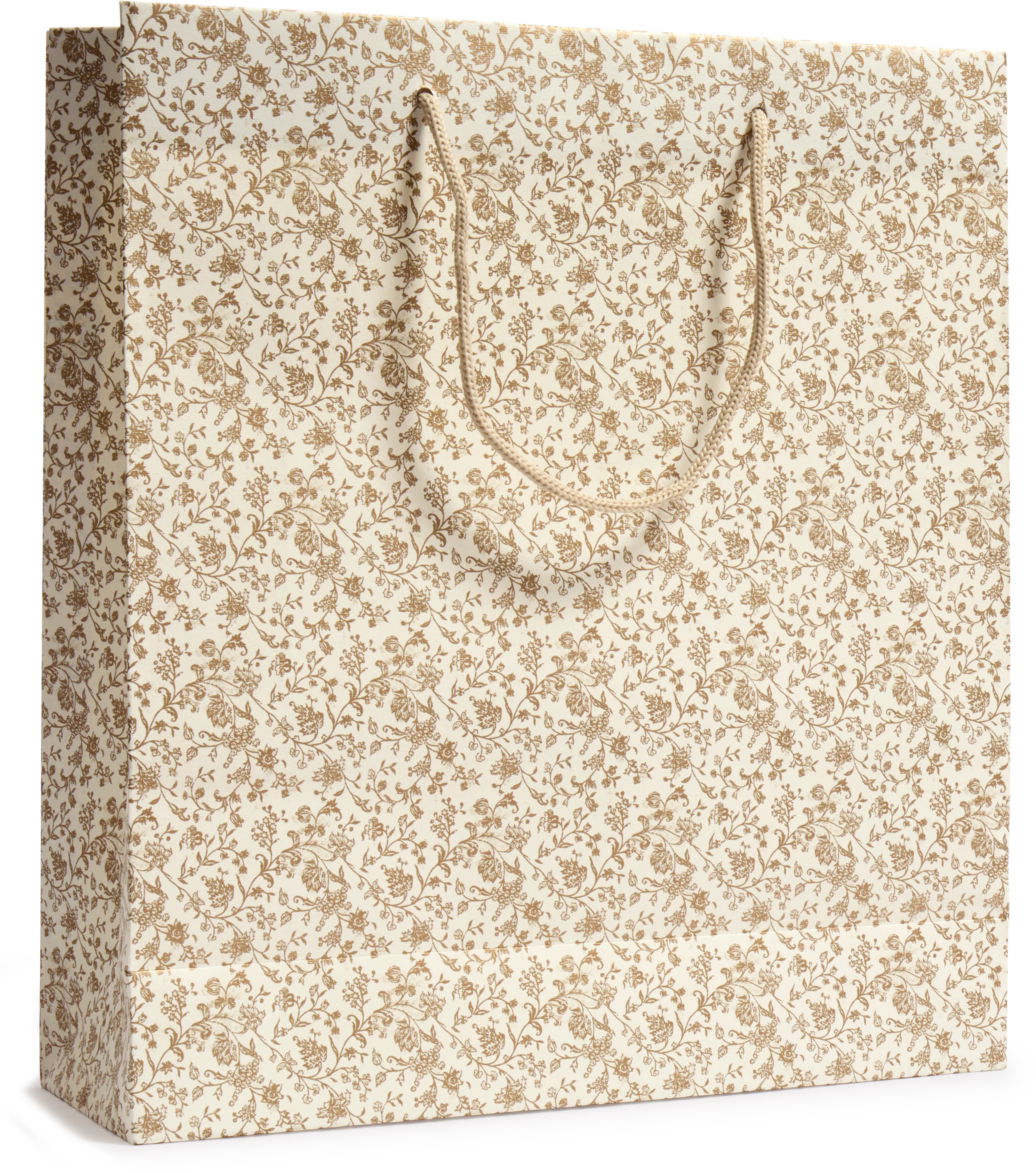 Italian Decorative Gift Bag, Gold Brocade