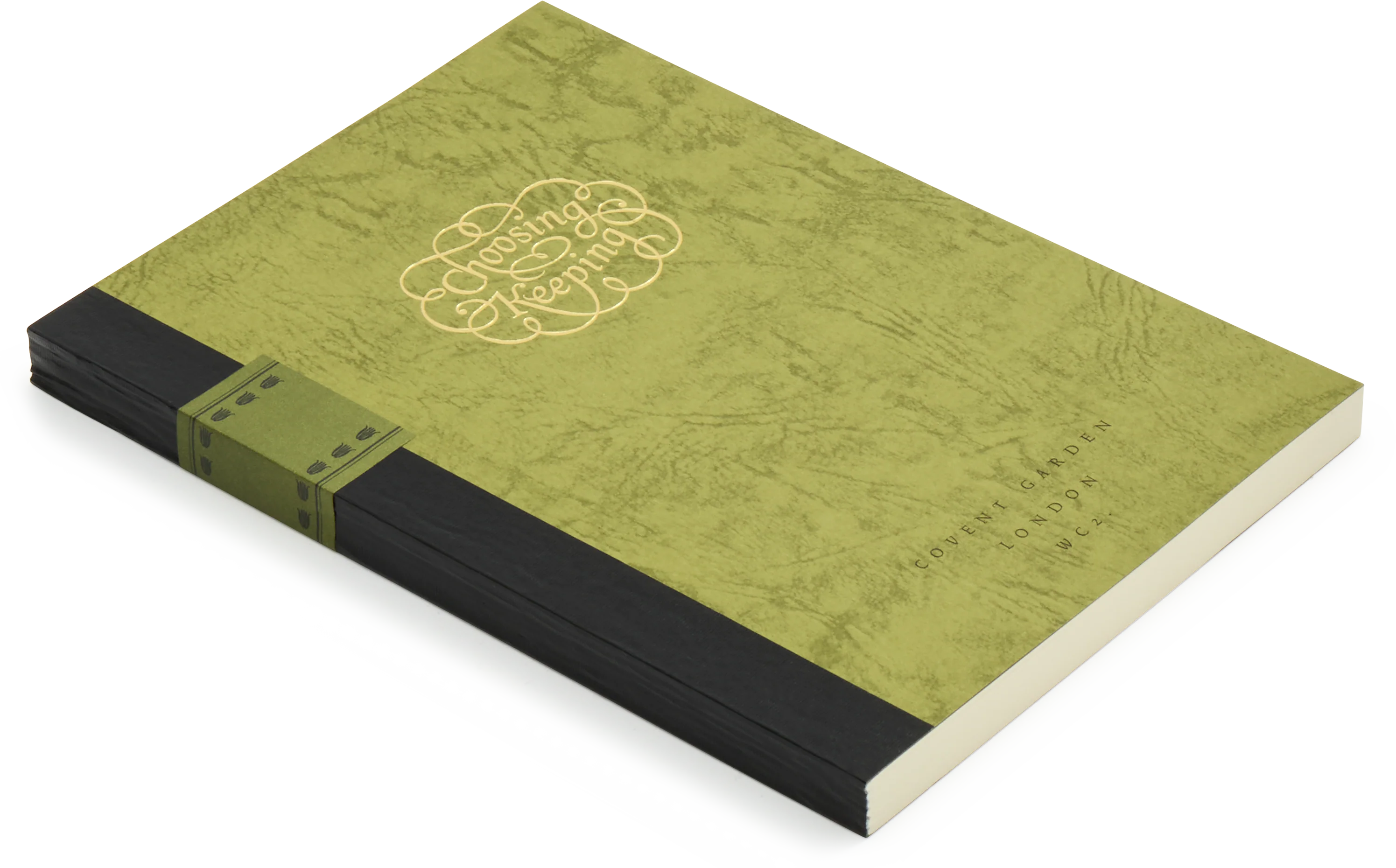 Choosing Keeping Lined B6 Notebook, Green