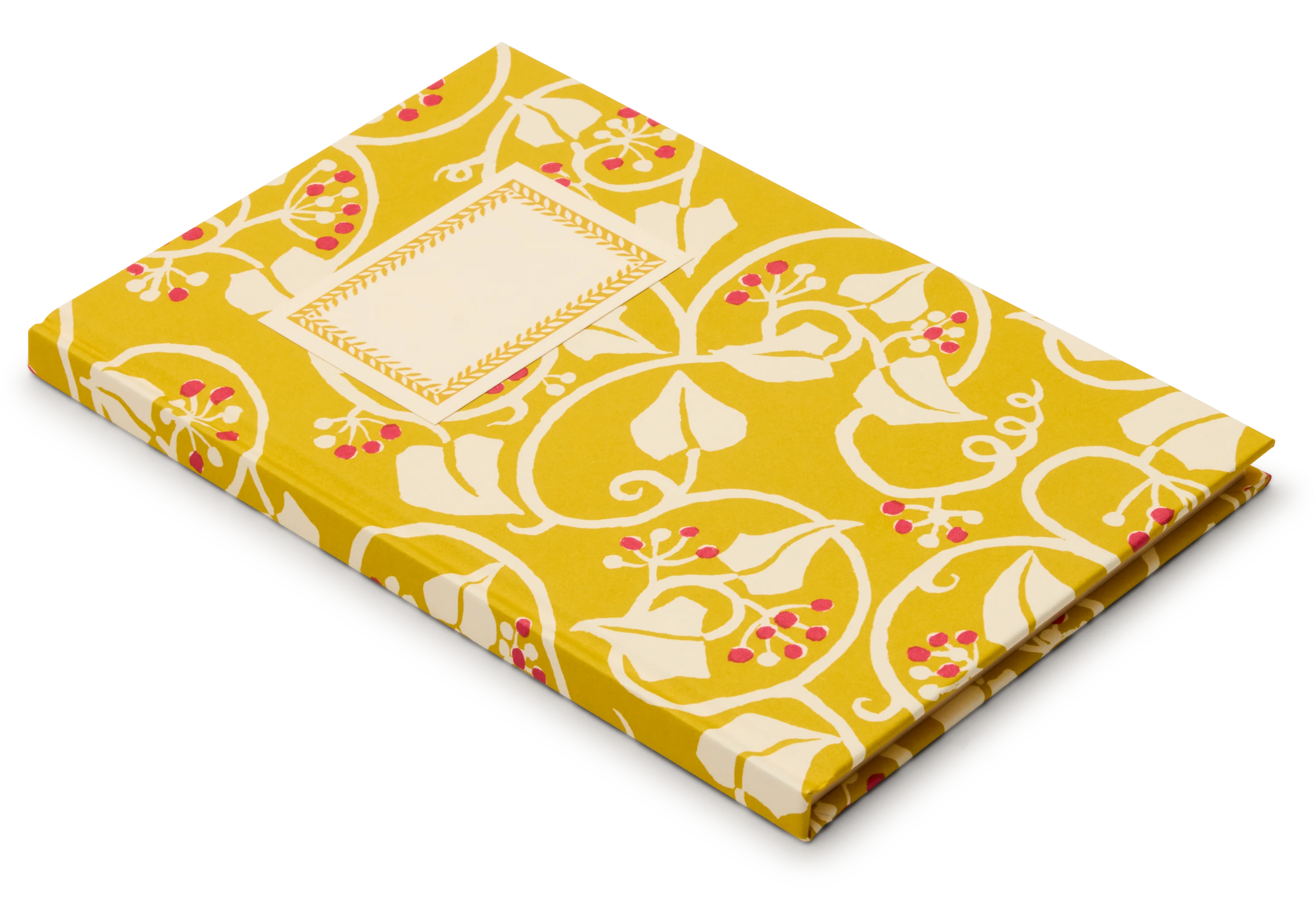 Hardback Notebook, Ivy Piccalilli and Cranberry