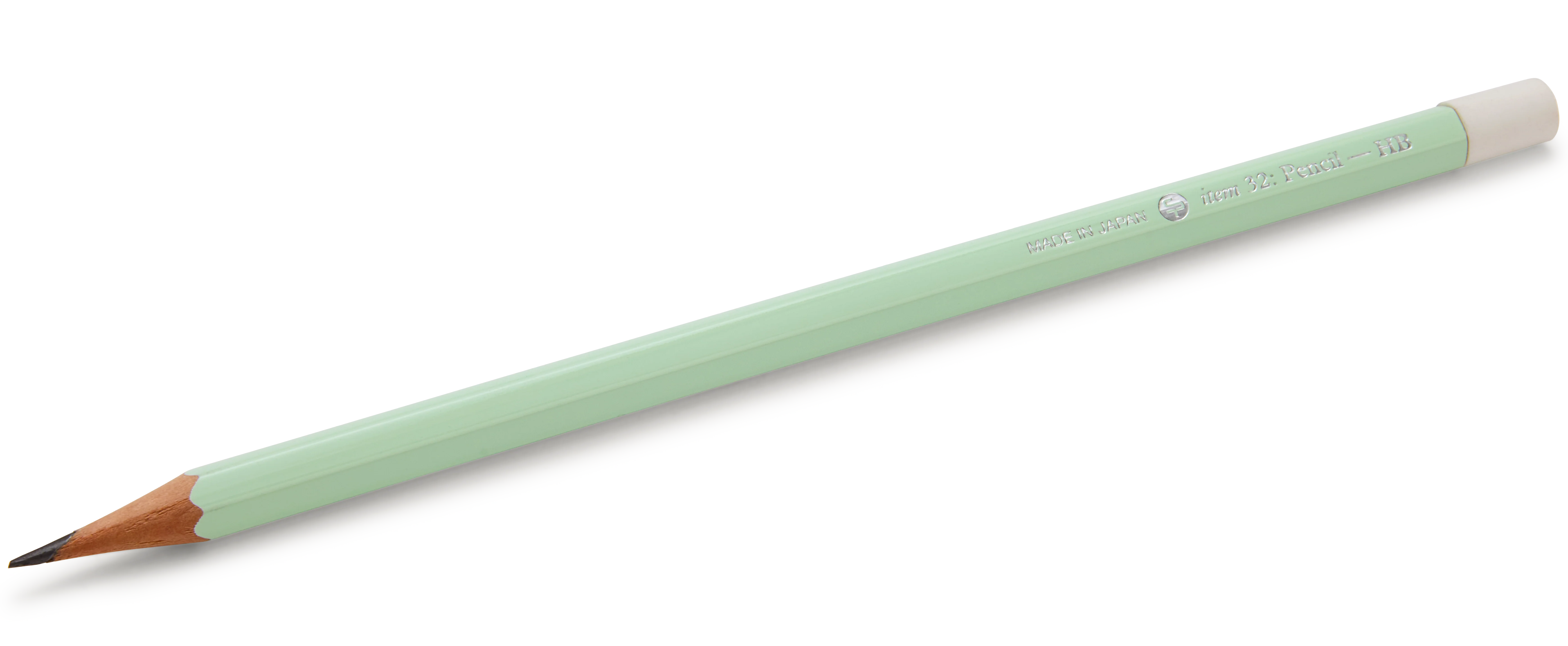 HB CDT Mint Pencil with Eraser