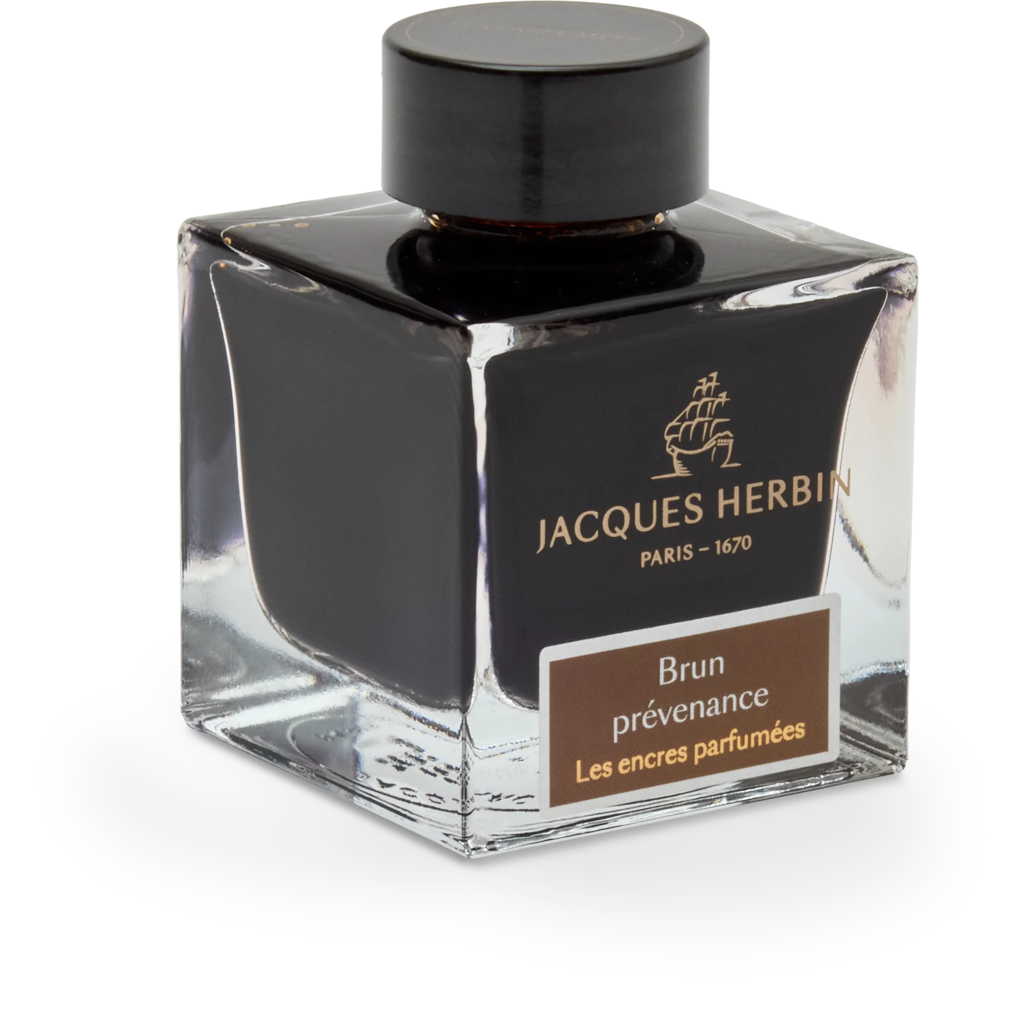 Herbin Fragranced Brun Prévenance Fountain Pen Ink Bottle, 50ml