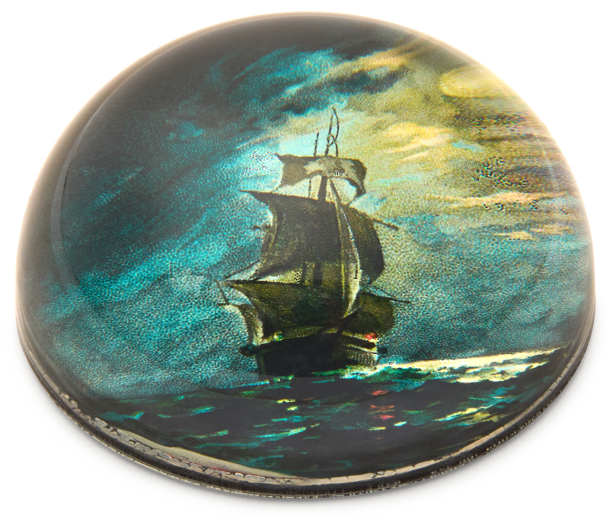 John Derian Night at Sea Paperweight