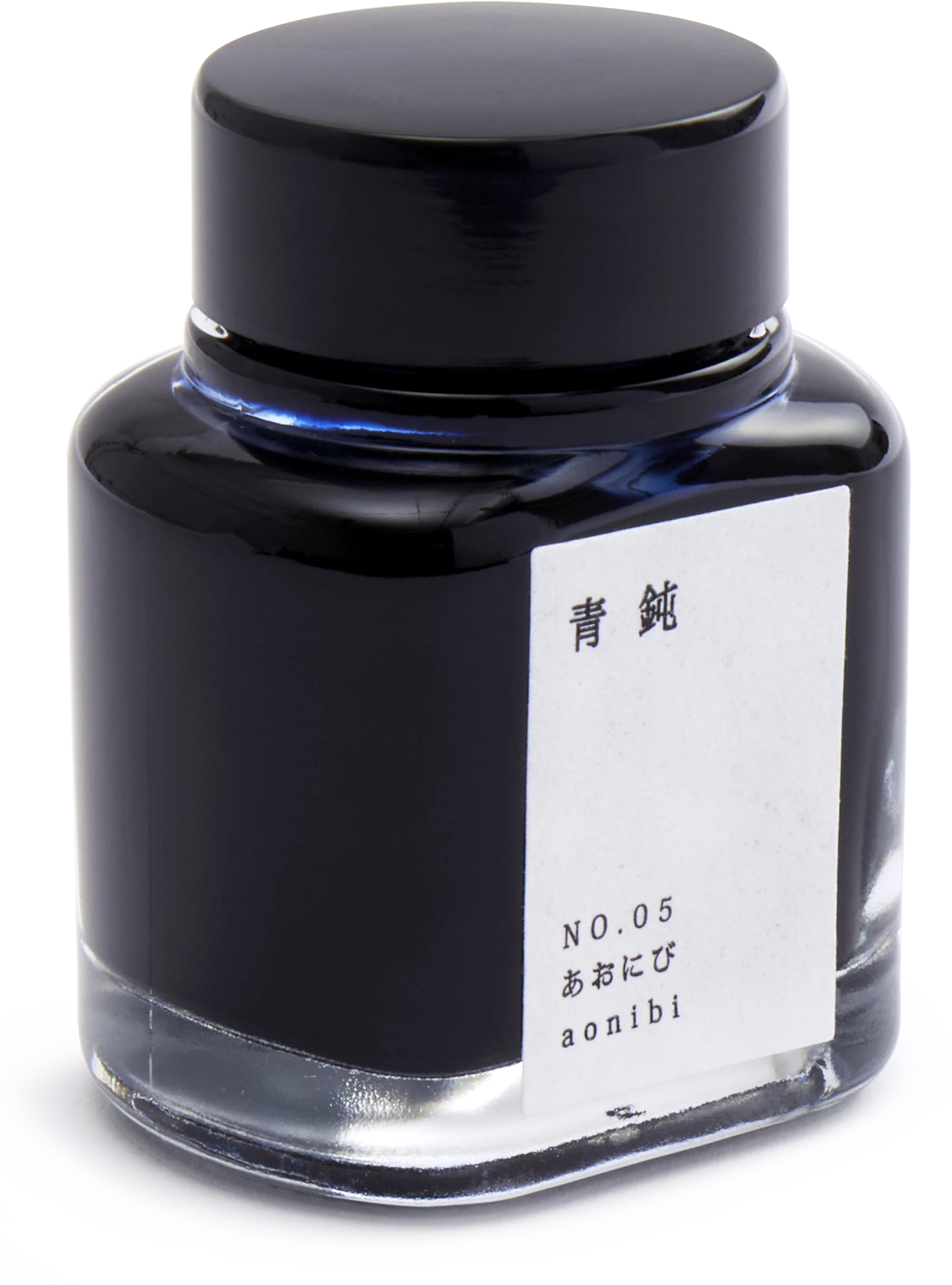 Kyo-no-oto 05 Blue-Black Fountain Pen Ink Bottle, 40ml