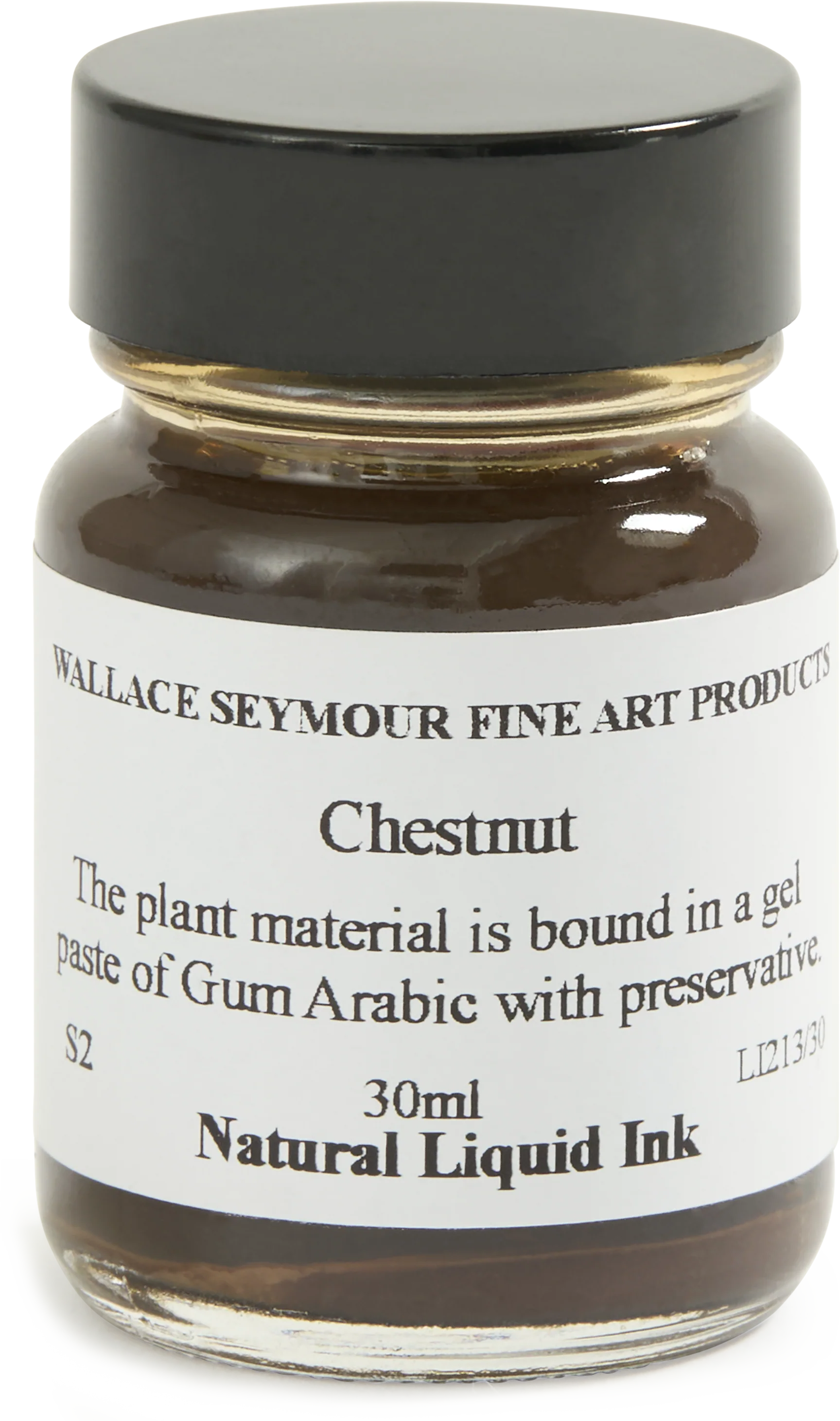 Natural Pigments Drawing Inks, Chestnut 30ml
