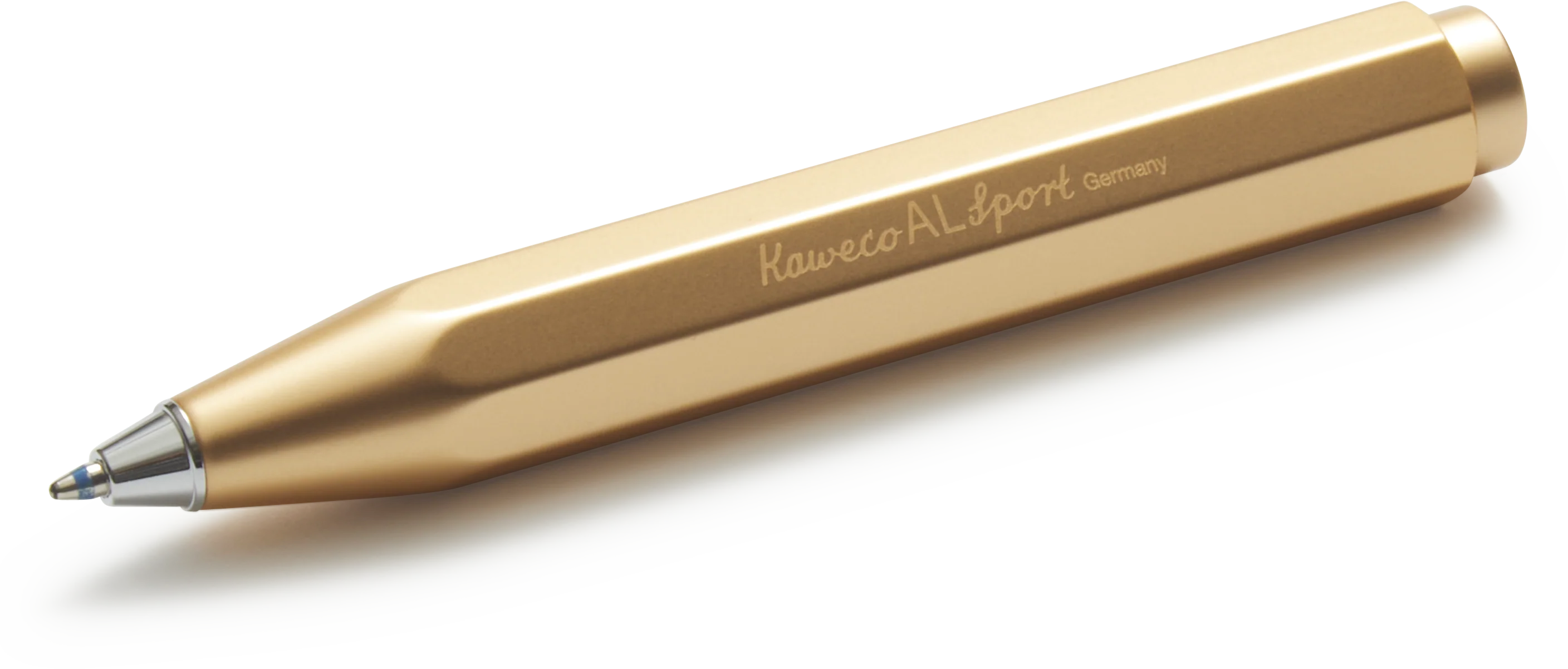 Matte Gold Kaweco AL Ballpoint Pen