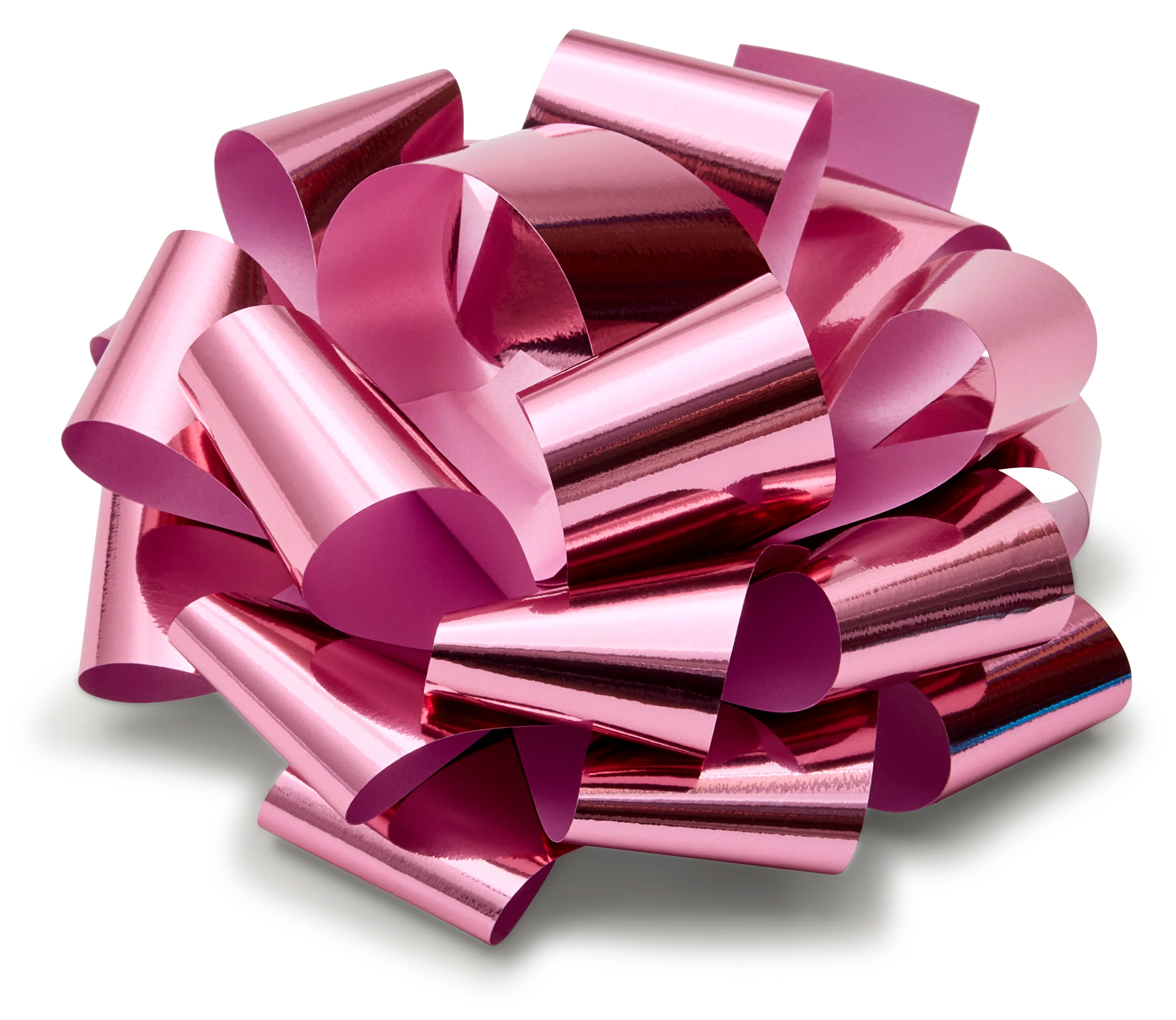 Metallic Pom Pom Stick-on Bow - Image 2