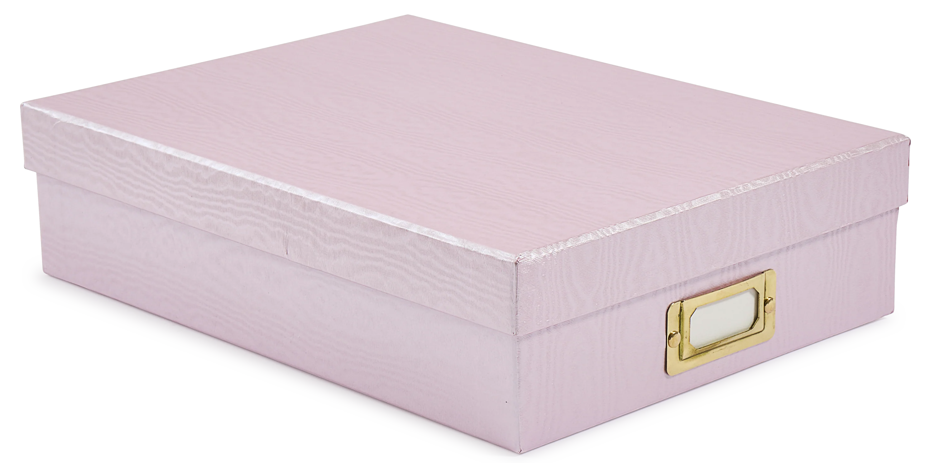 Pink Moire Archival Box