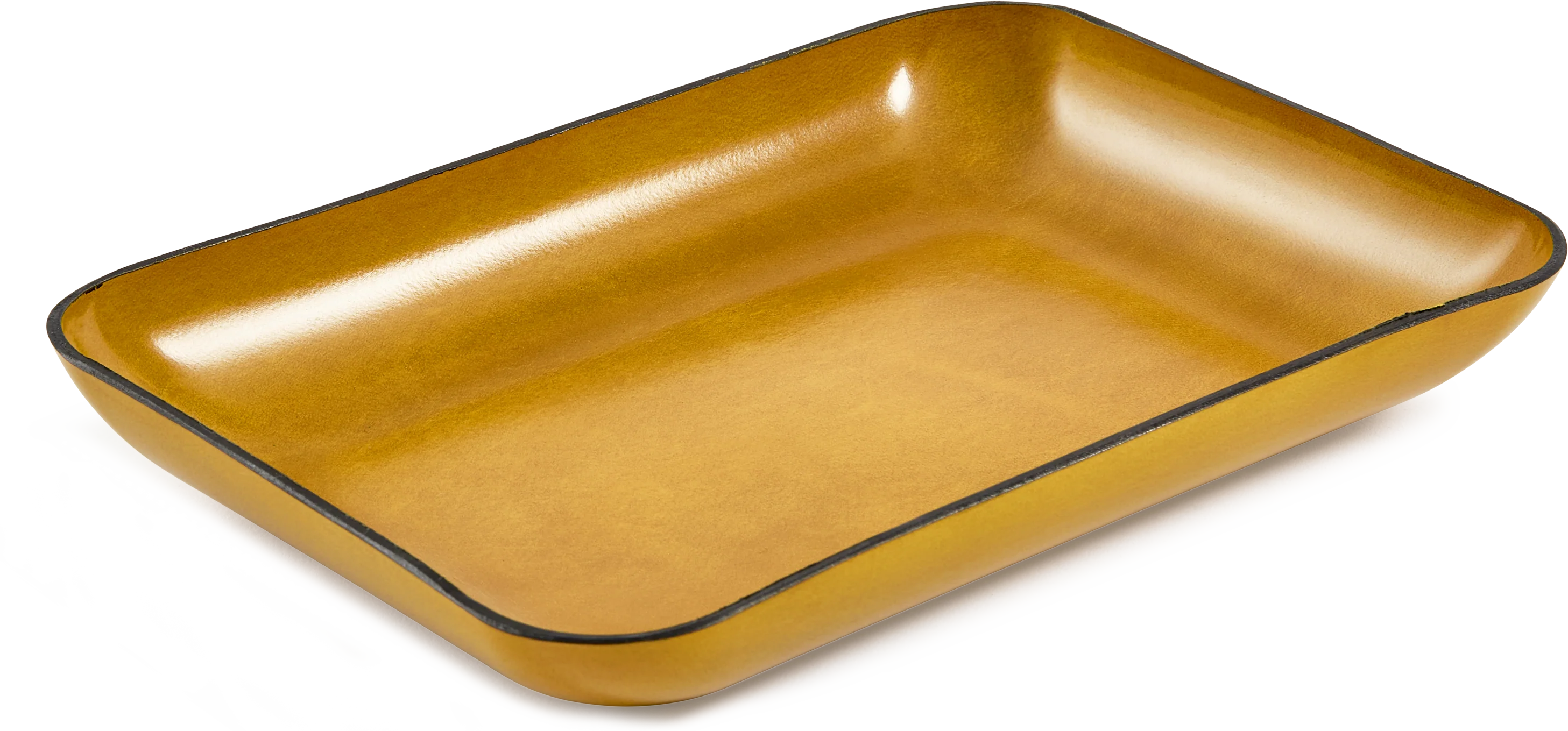 Moulded Leather Tray - Image 5