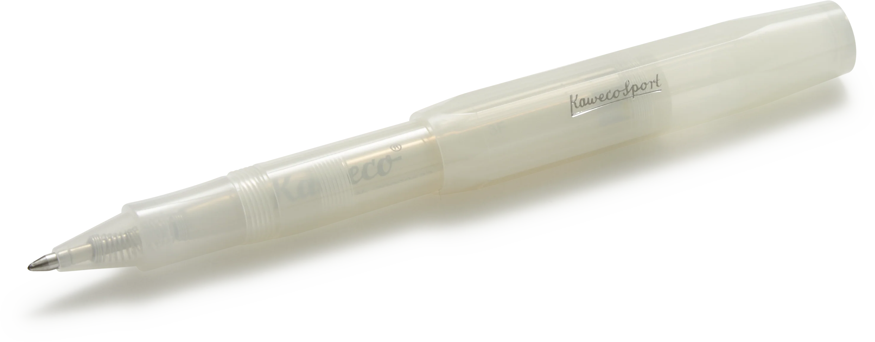 Coconut White Kaweco Frosted Sport Rollerball Pen