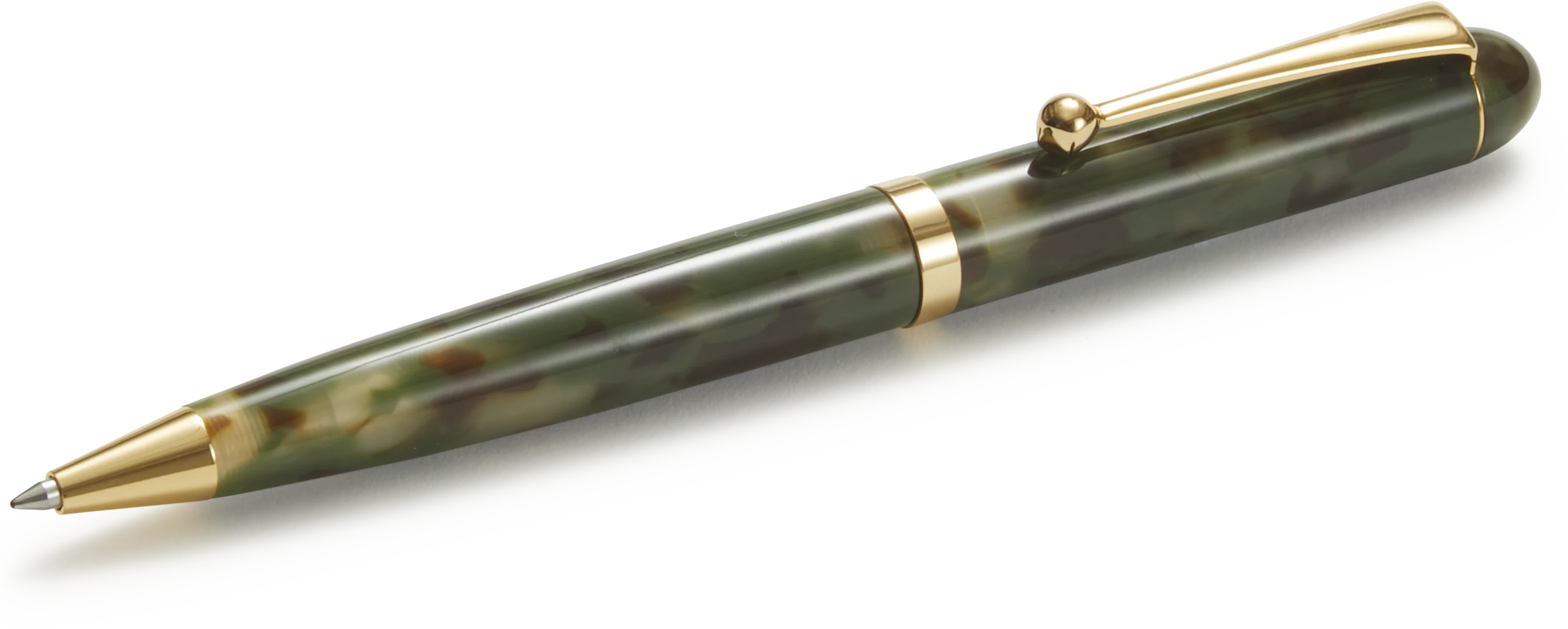 Ohnishi Seisakusho Camouflage Acetate Ballpoint Pen