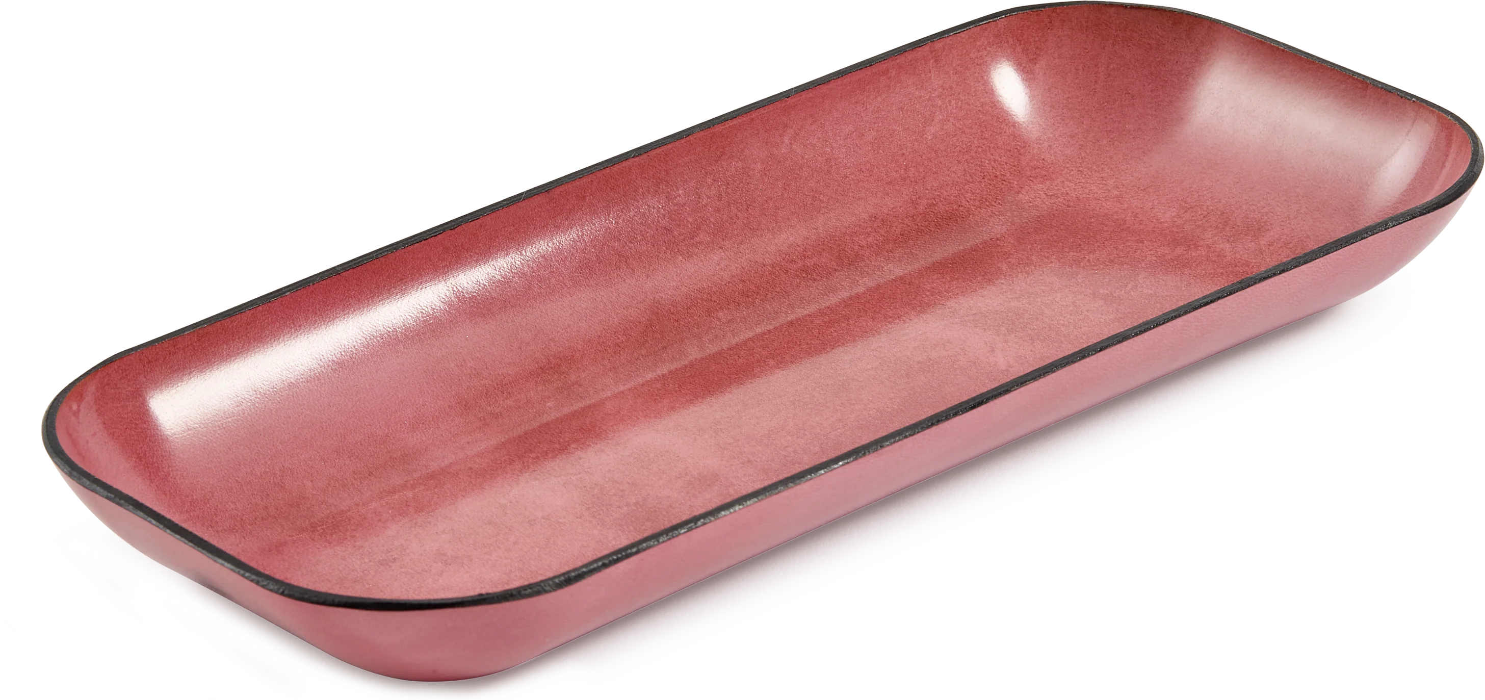 Oblong Leather Trays - Image 3