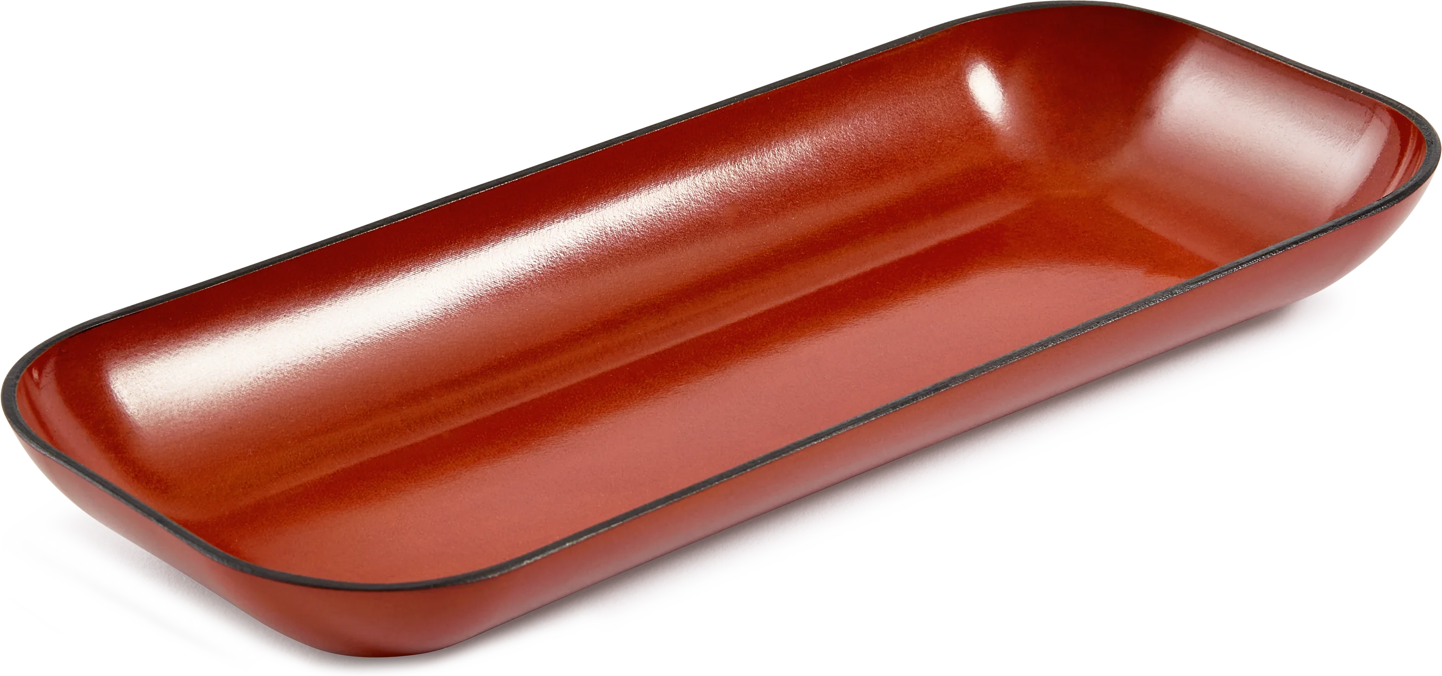 Oblong Leather Trays - Image 5