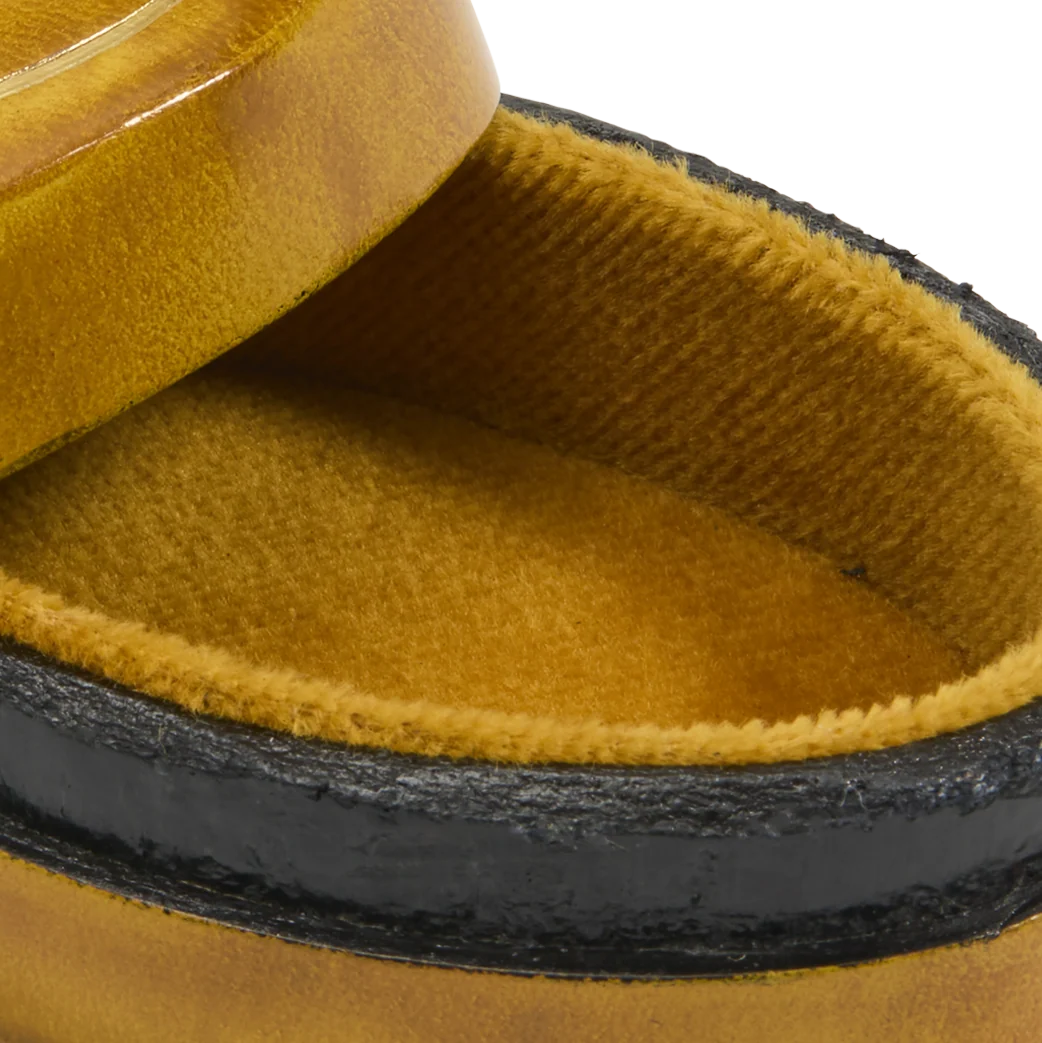 Pentagonal Moulded Leather Box - Image 2