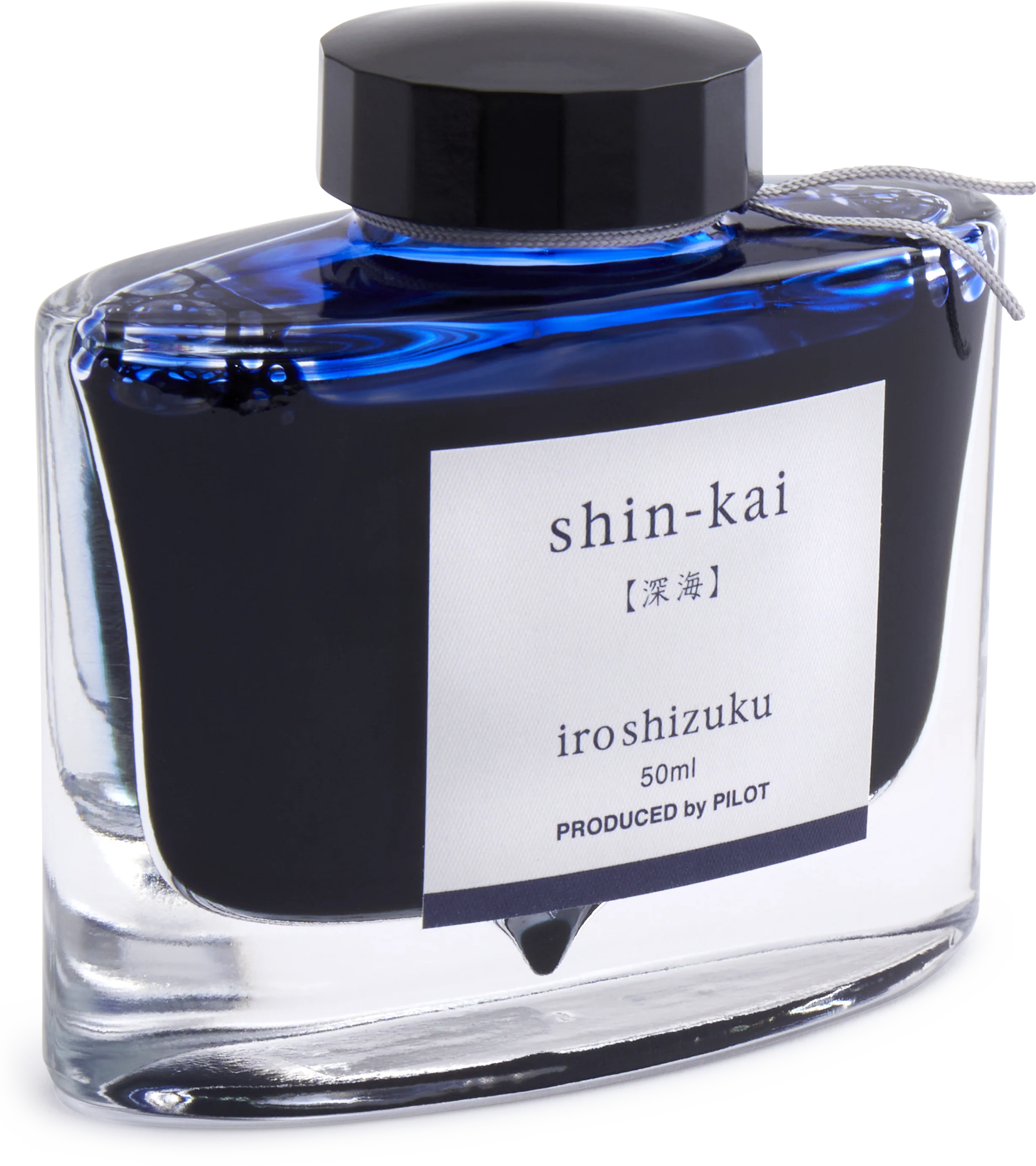 Pilot Iro Shizuku Shin Kai Fountain Pen Ink Bottle, 50ml