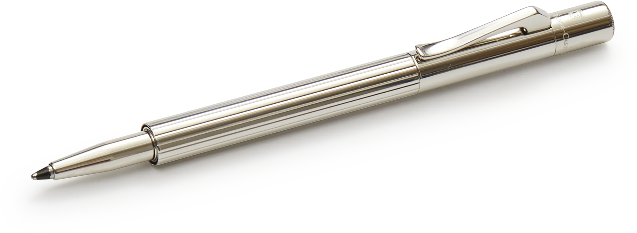 Platinized Graf Von Faber‑Castell Pocket Pen
