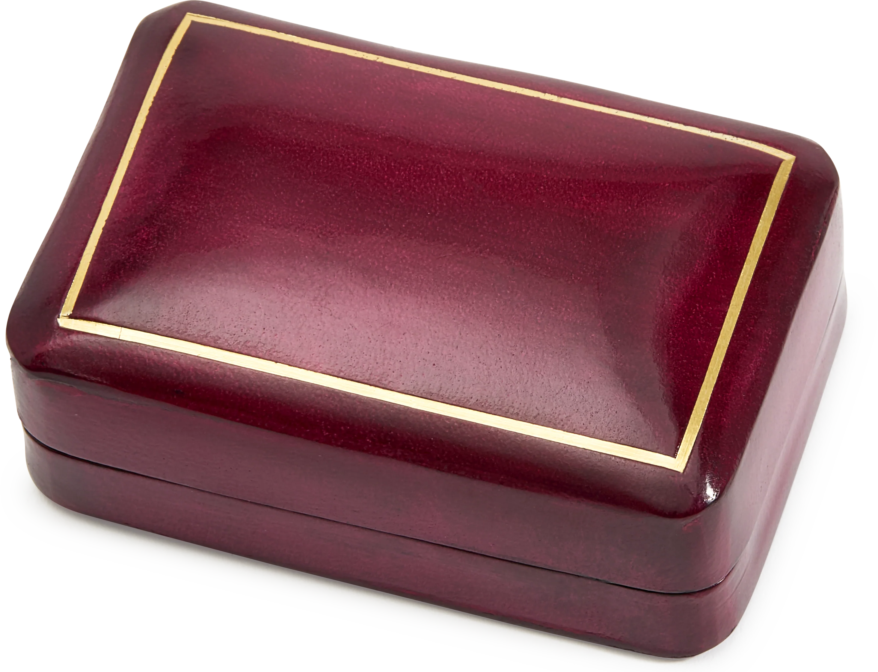Rectangular Moulded Leather Box - Image 3