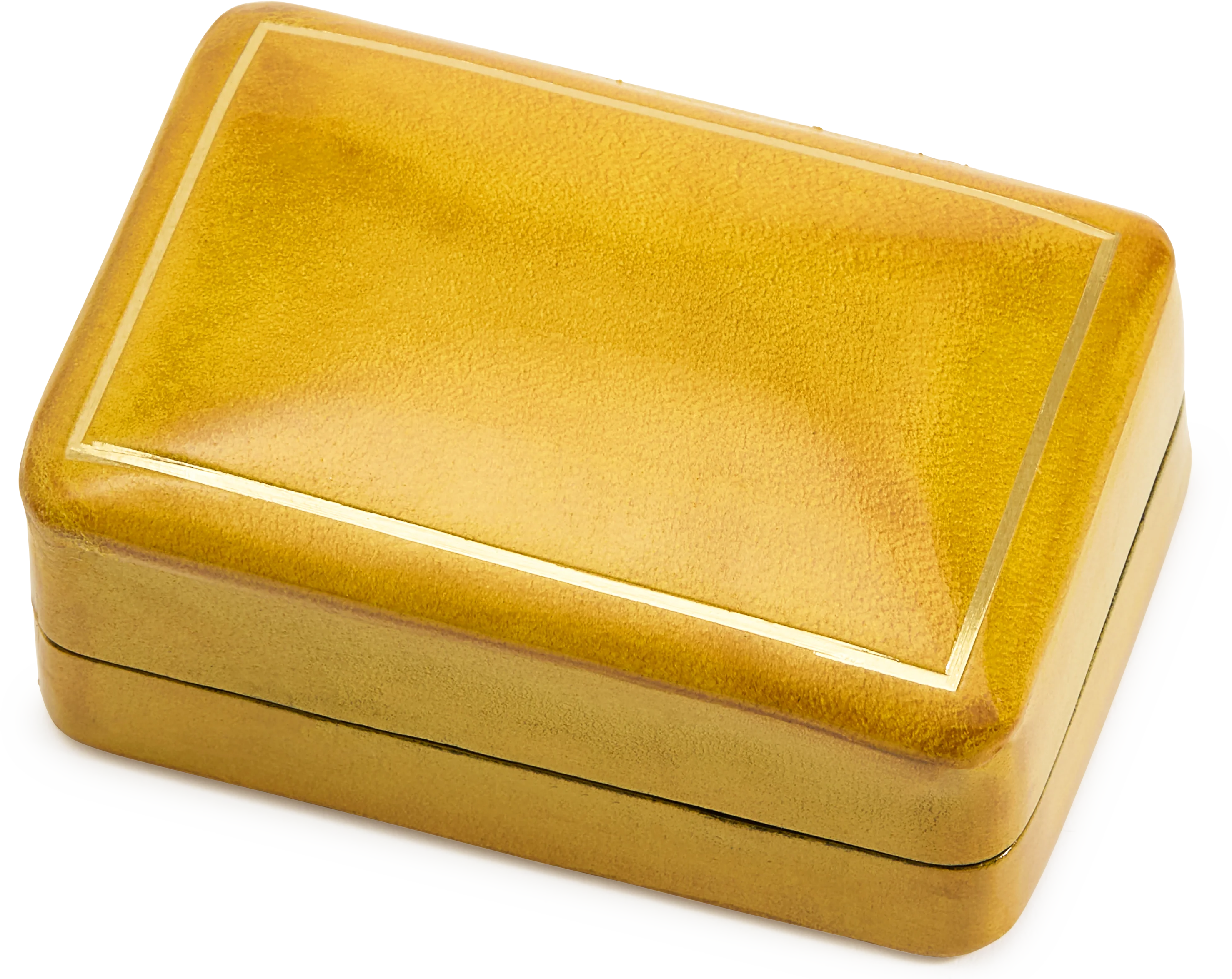 Rectangular Moulded Leather Box - Image 4