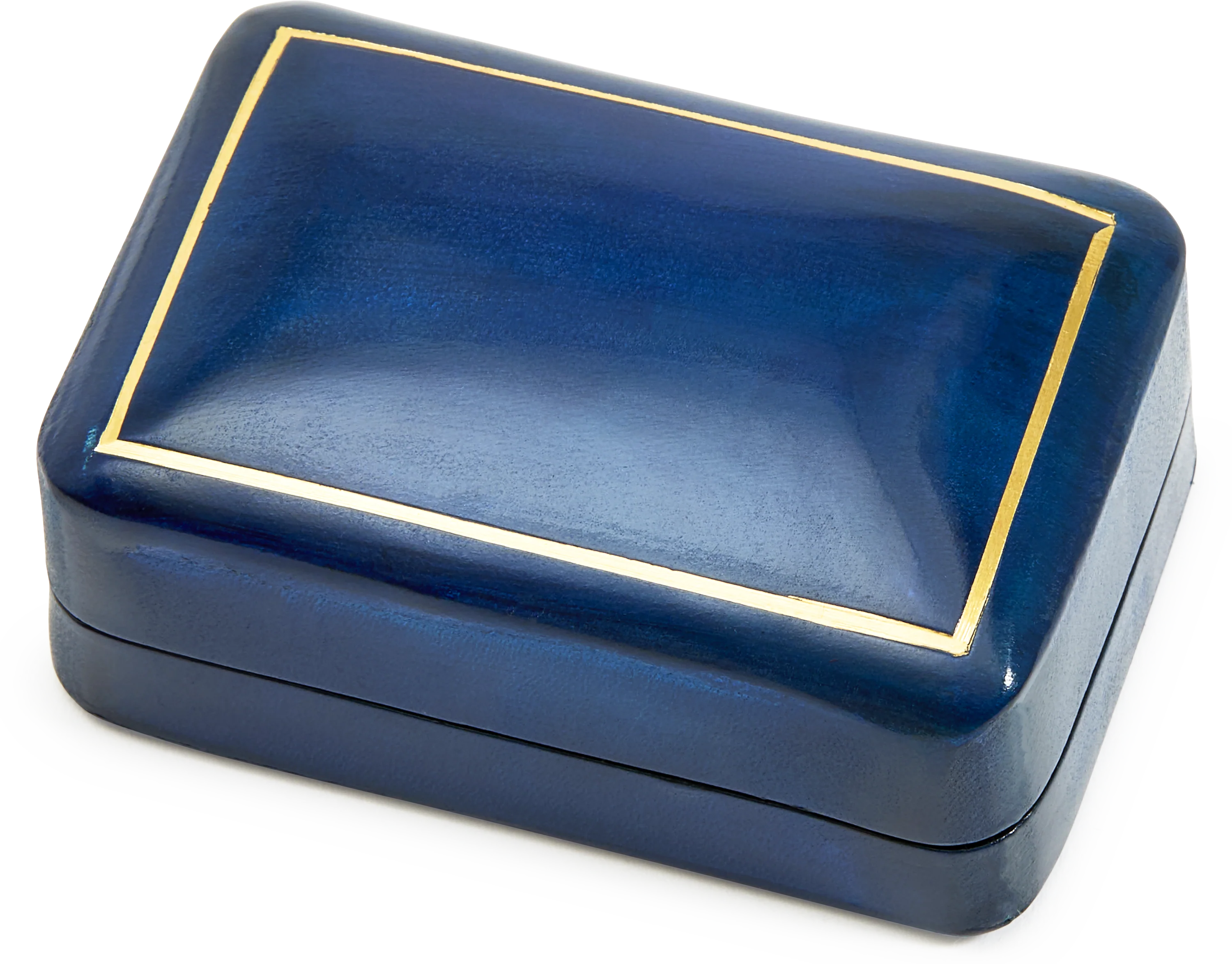 Rectangular Moulded Leather Box - Image 6
