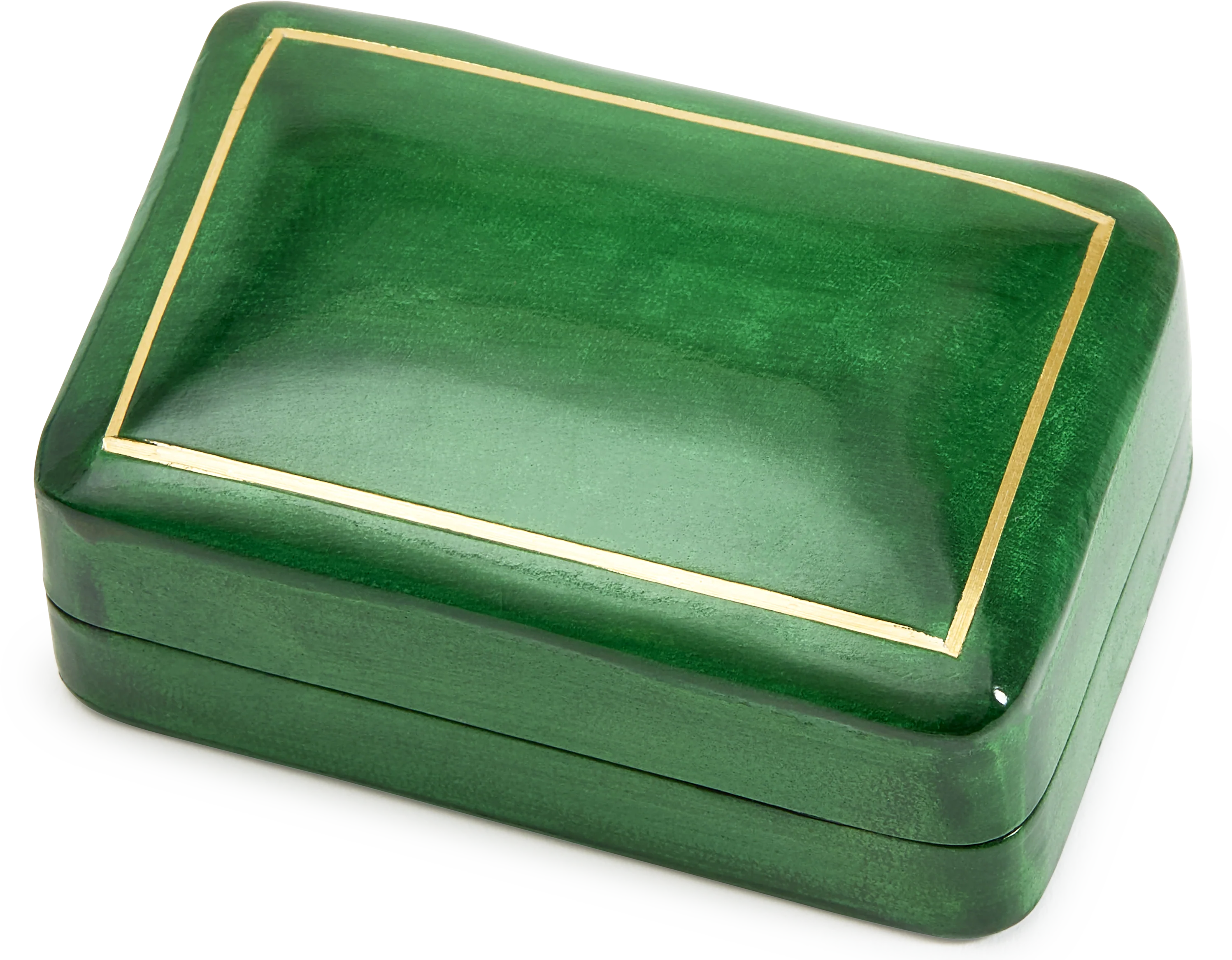 Rectangular Moulded Leather Box - Image 7