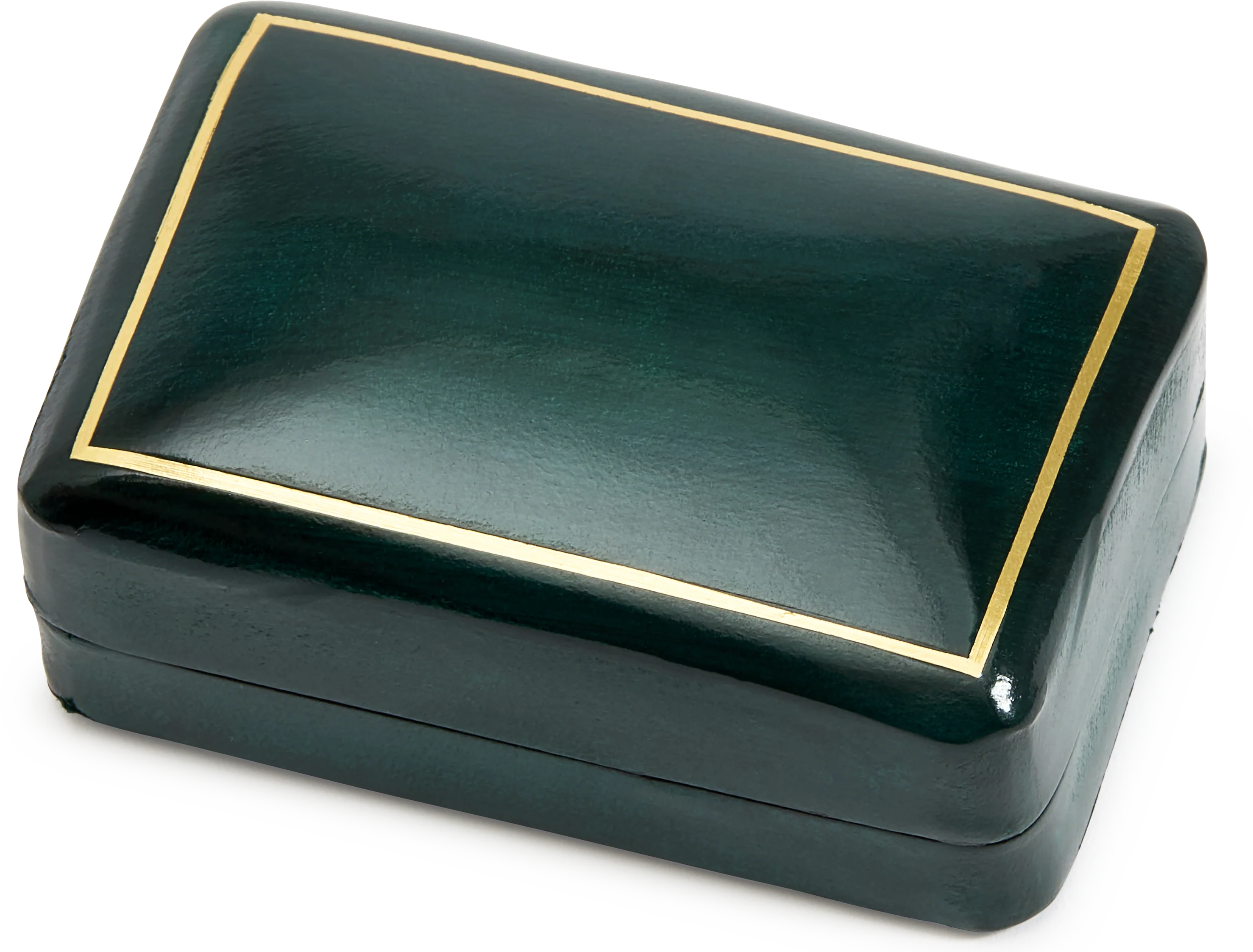 Rectangular Moulded Leather Box - Image 8