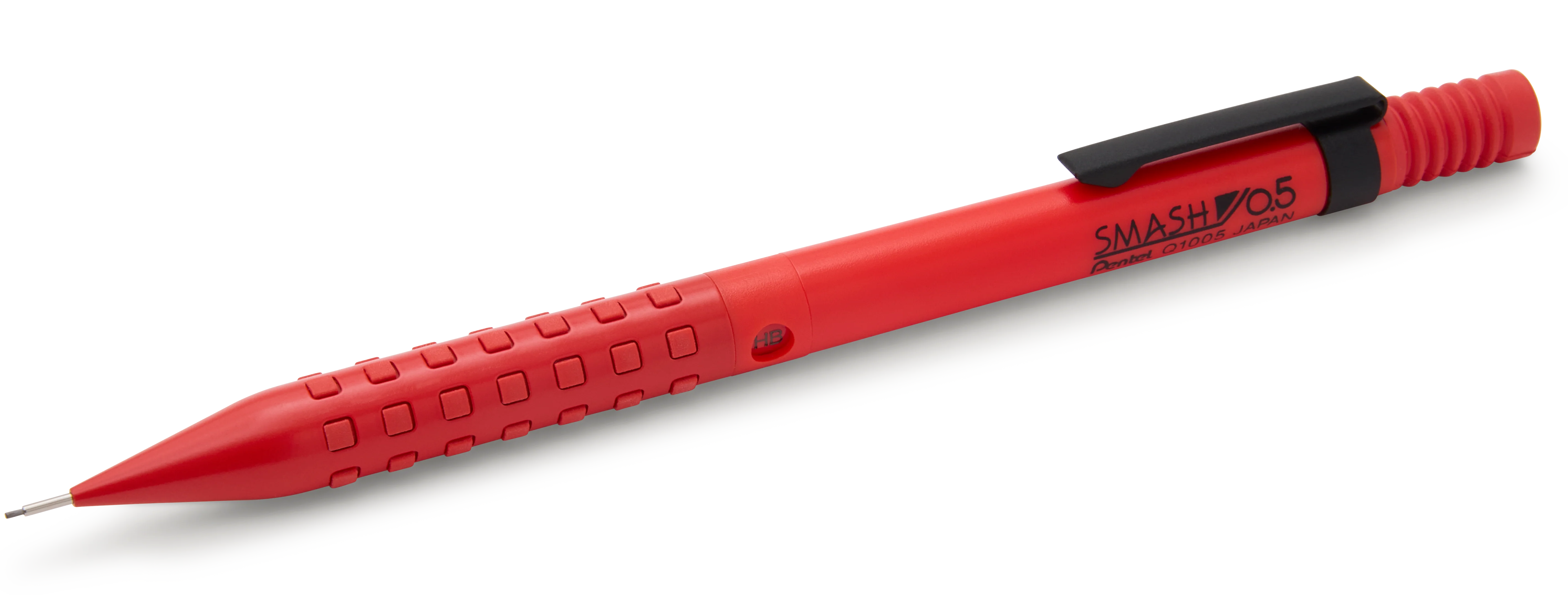 Red Pentel Smash 0.5mm Mechanical Pencil