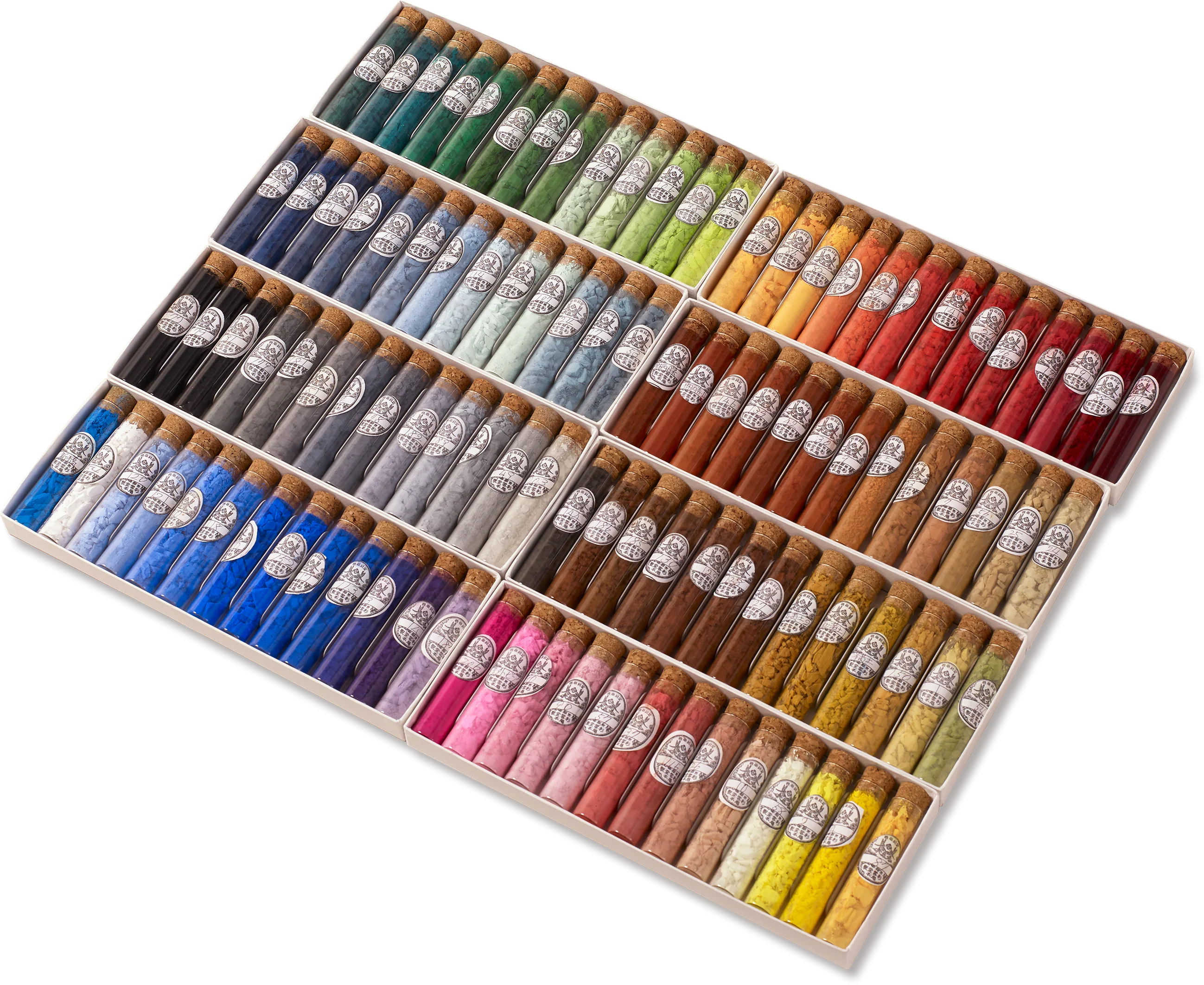 Saiun-do Kyoto Nihonga 104 Colour Pigment Set
