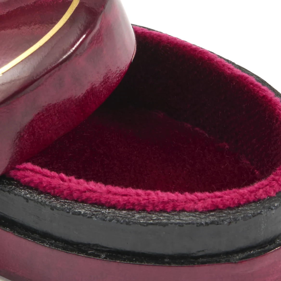 Semi Circle Moulded Leather Box - Image 2